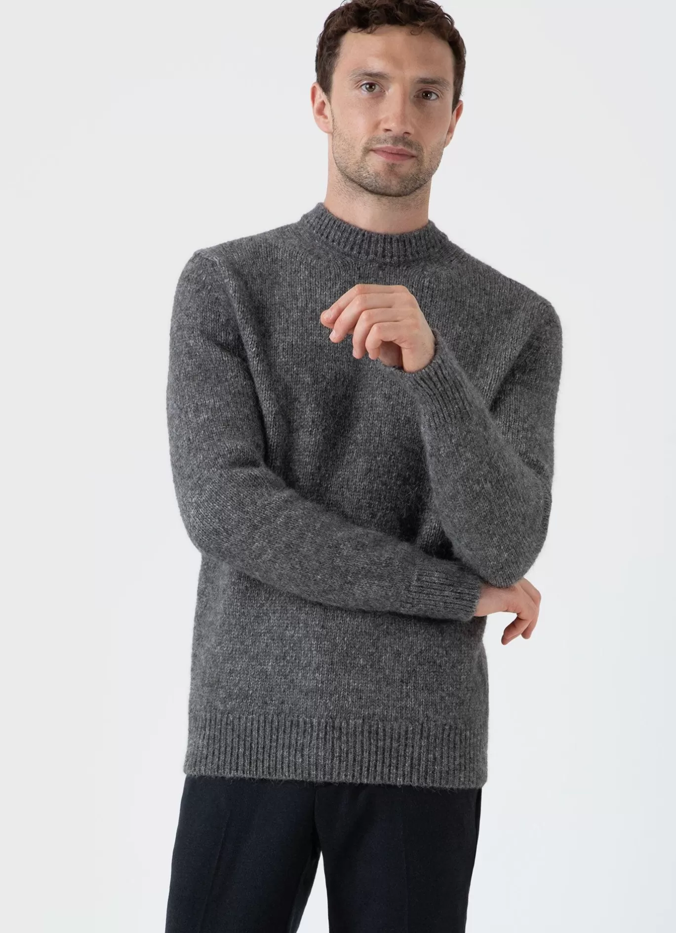 Cheap Alpaca Wool Jumper Men Knitwear