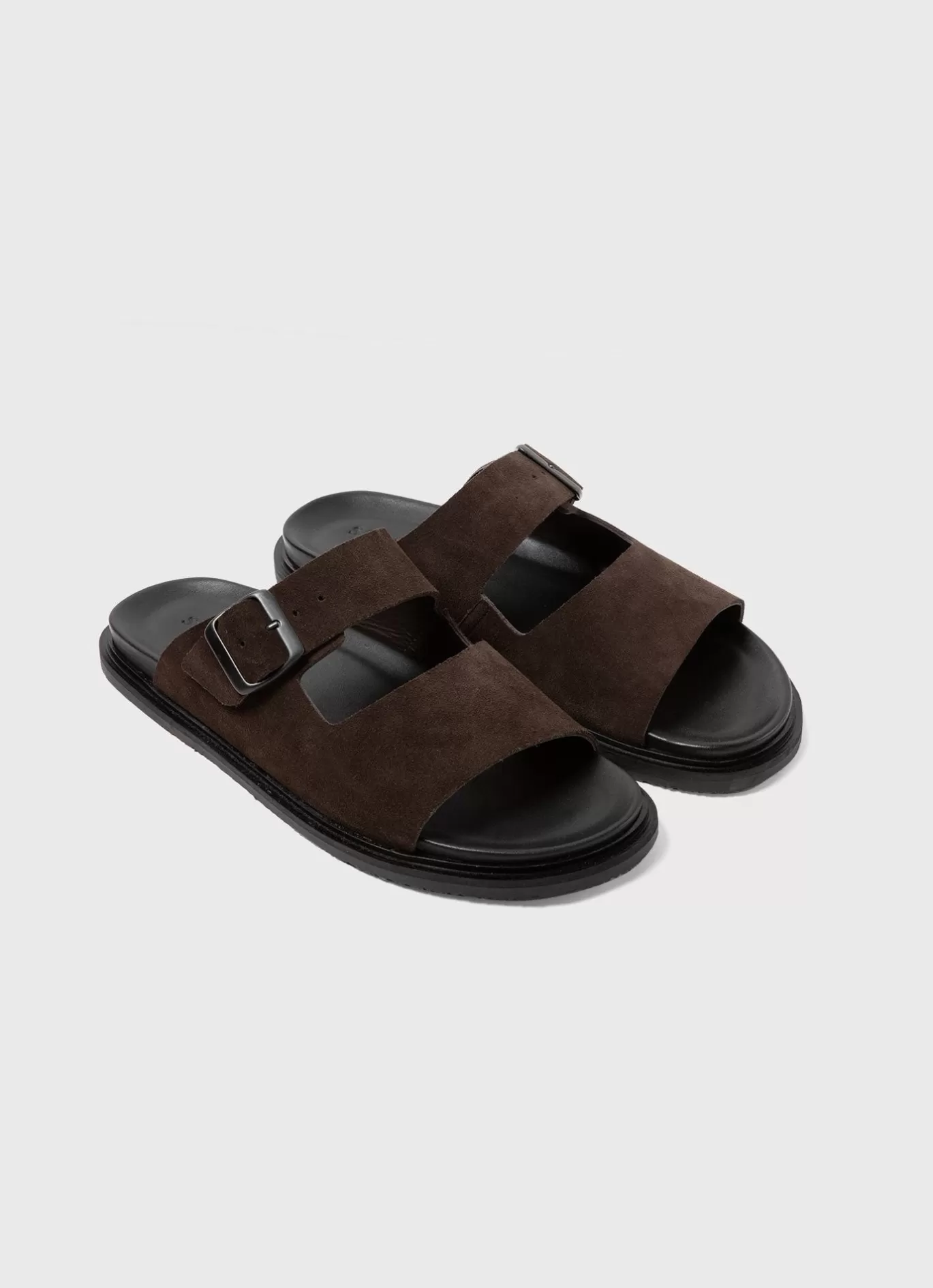 Hot Buckle Slider Men Shoes