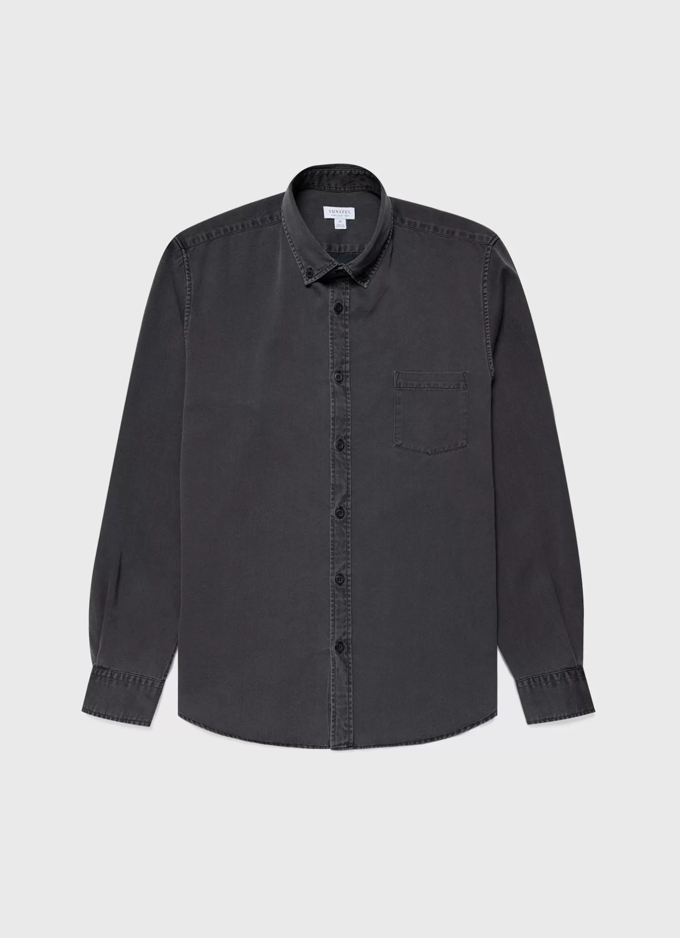 Discount Button Down Denim Shirt Men Shirts