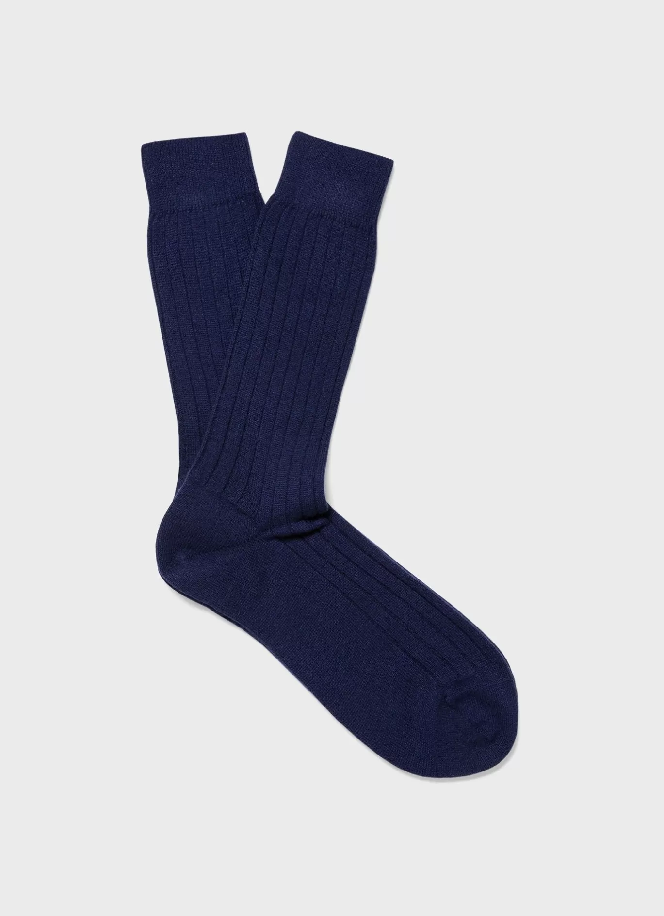 Sale Cashmere Ribbed Socks Men Socks