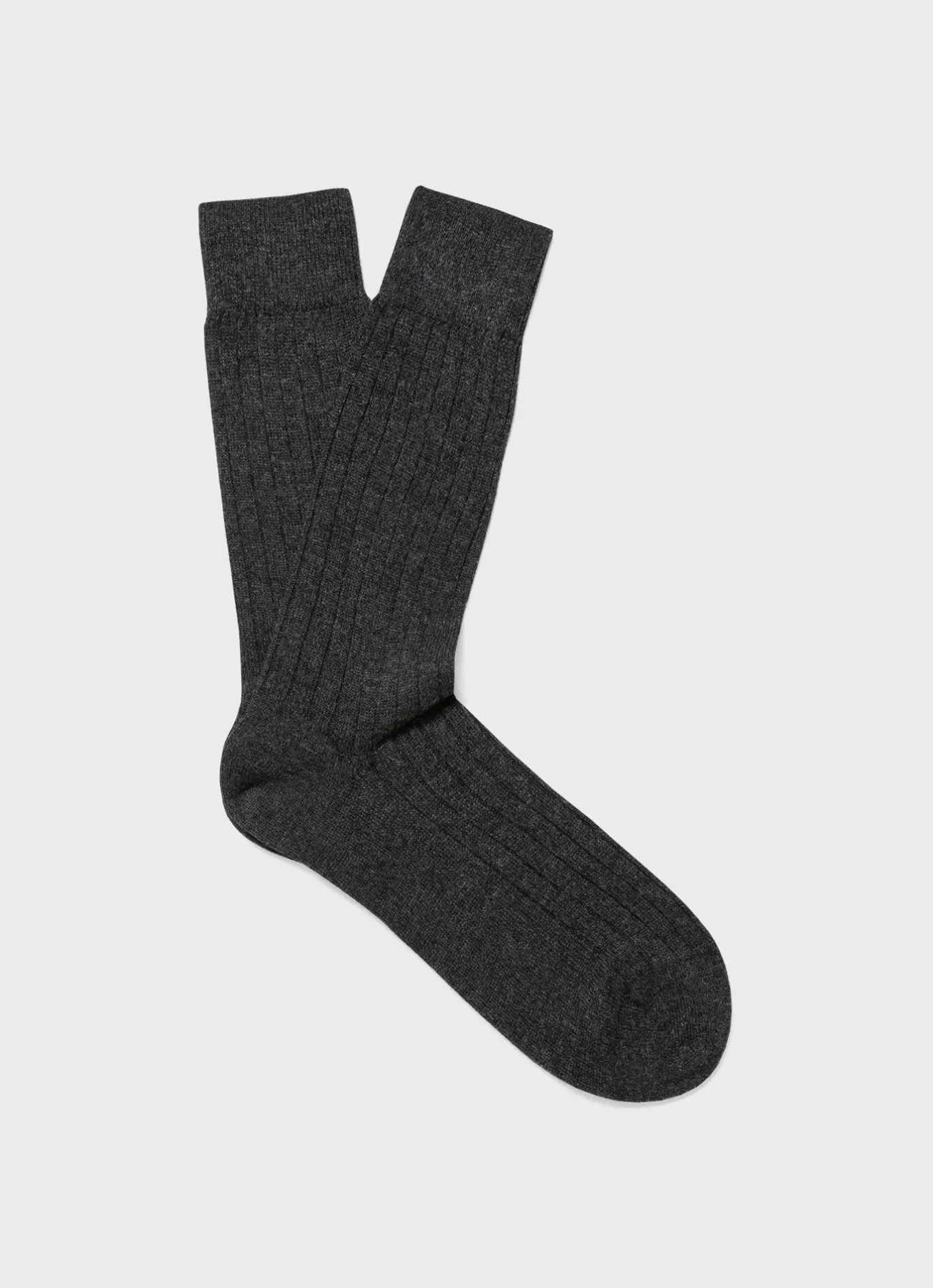 Cheap Cashmere Ribbed Socks Men Socks