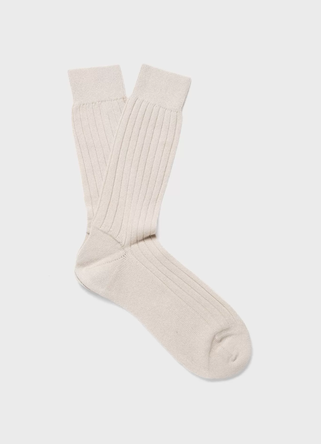 Cheap Cashmere Ribbed Socks Men Socks