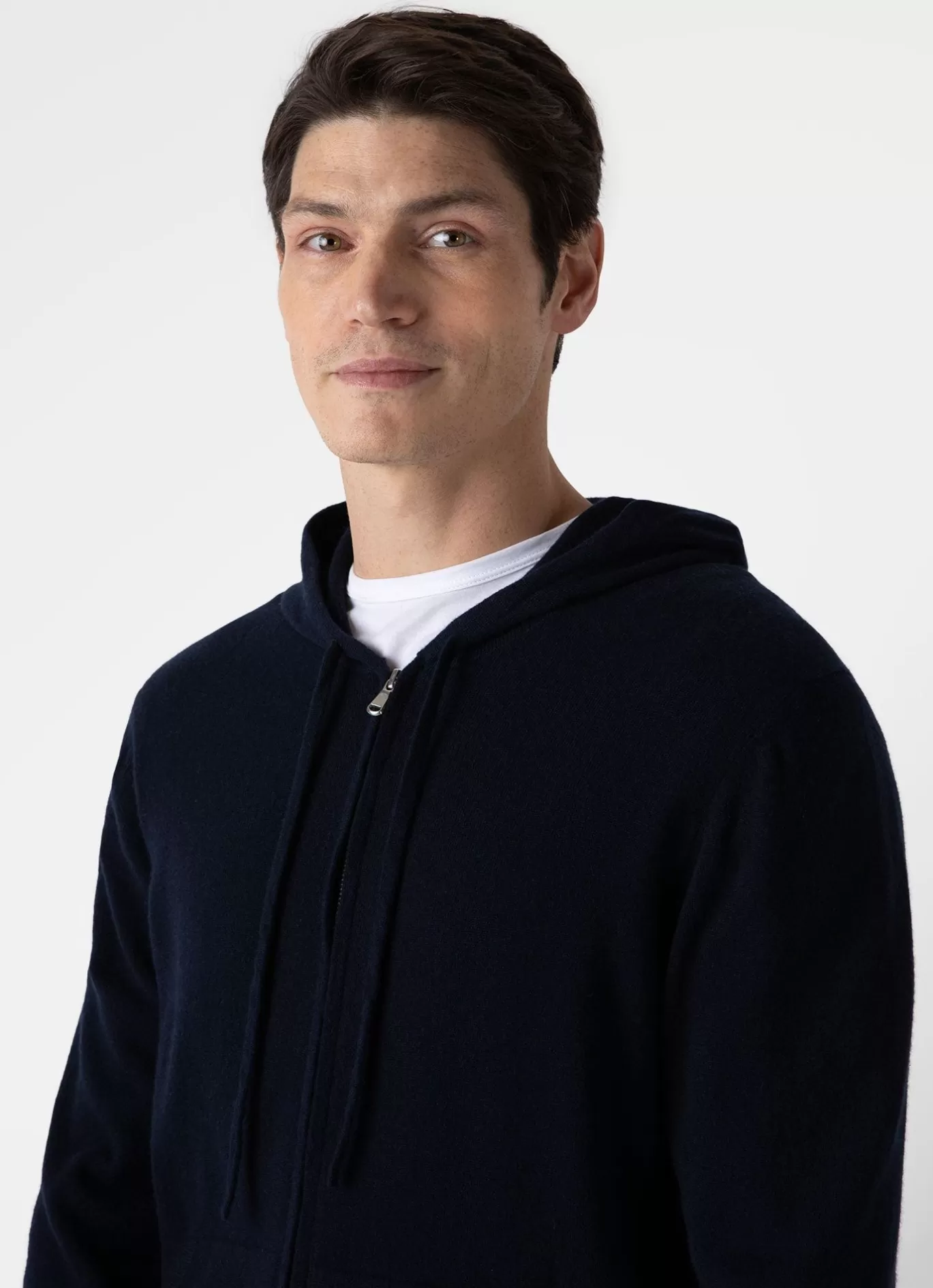 Store Cashmere Zip Hoodie Men Loungewear & Sleepwear