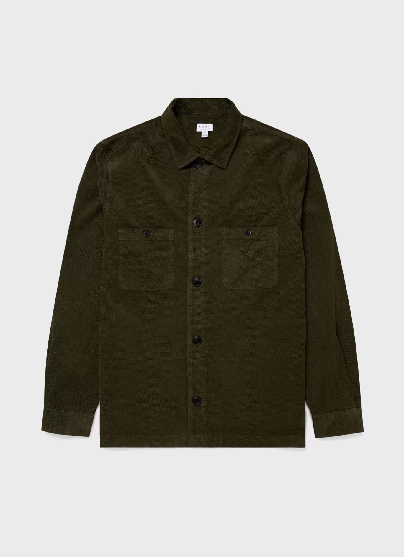 Flash Sale Cellular Cord Overshirt Men Shirts