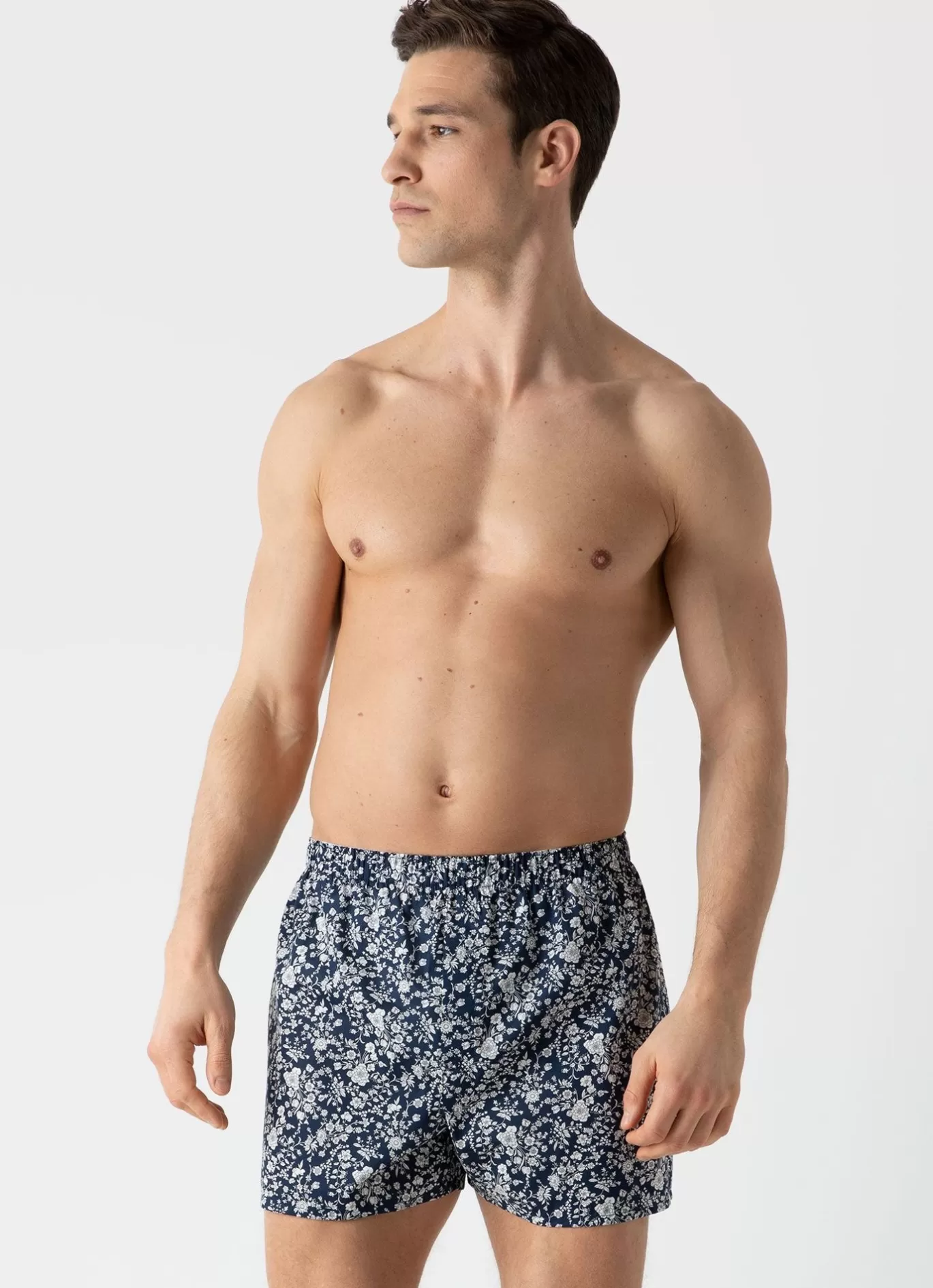 Fashion Classic Boxer Shorts In Liberty Fabric Men Boxer Shorts