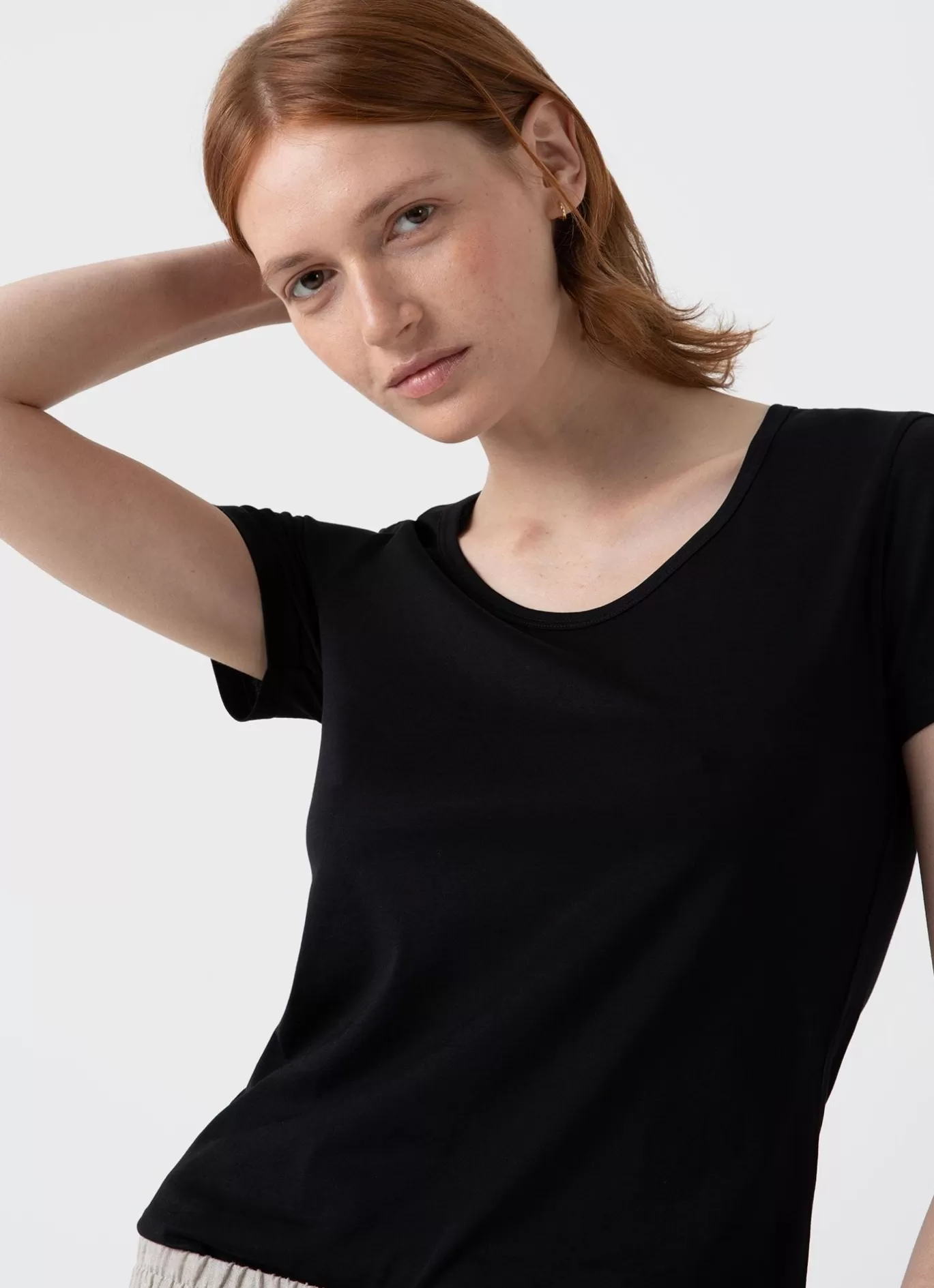 Sale Classic Scoop Neck T Shirt Women T-Shirts & Tops