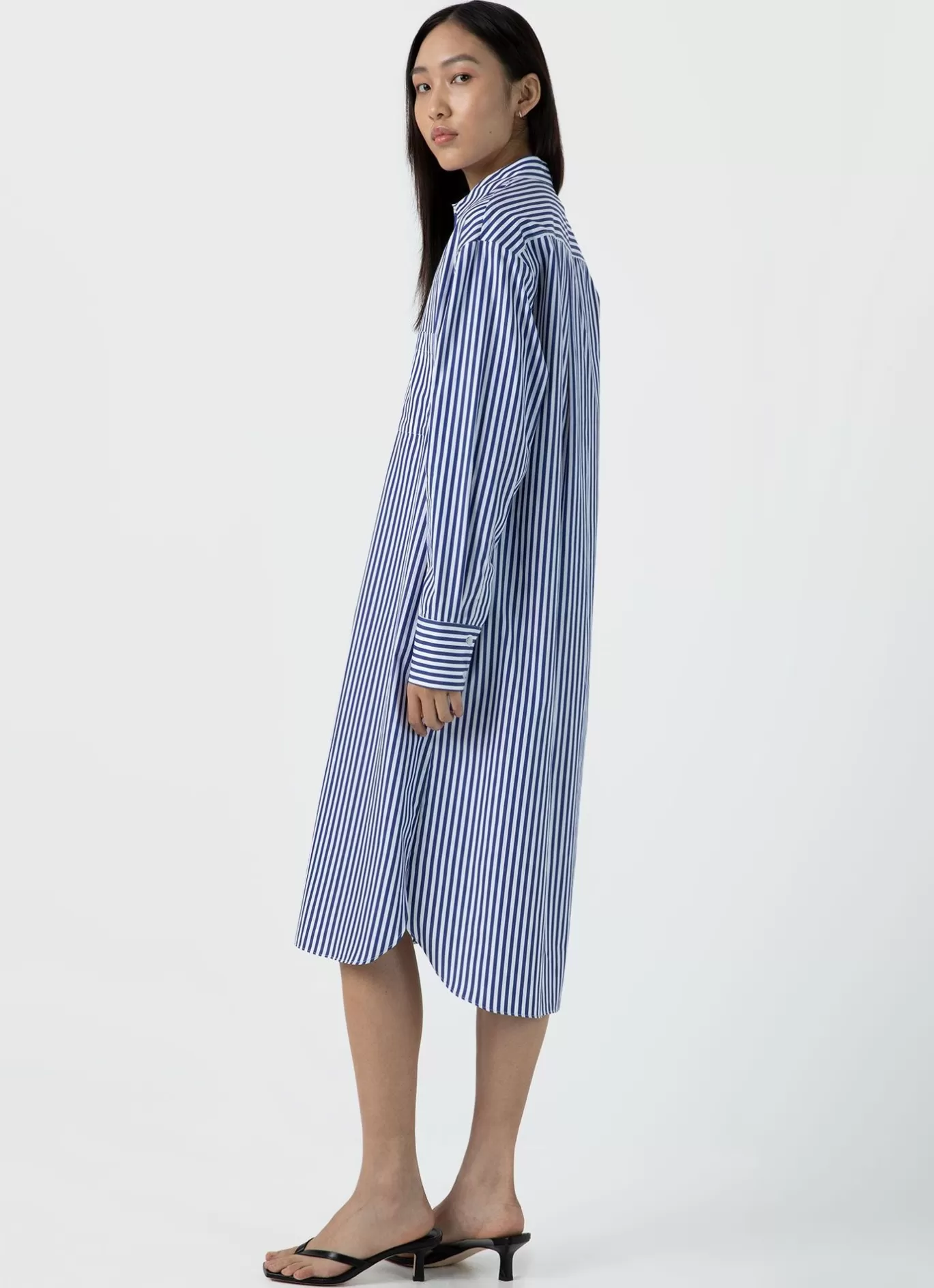 Discount Cotton Poplin Shirt Dress Women Dresses & Skirts