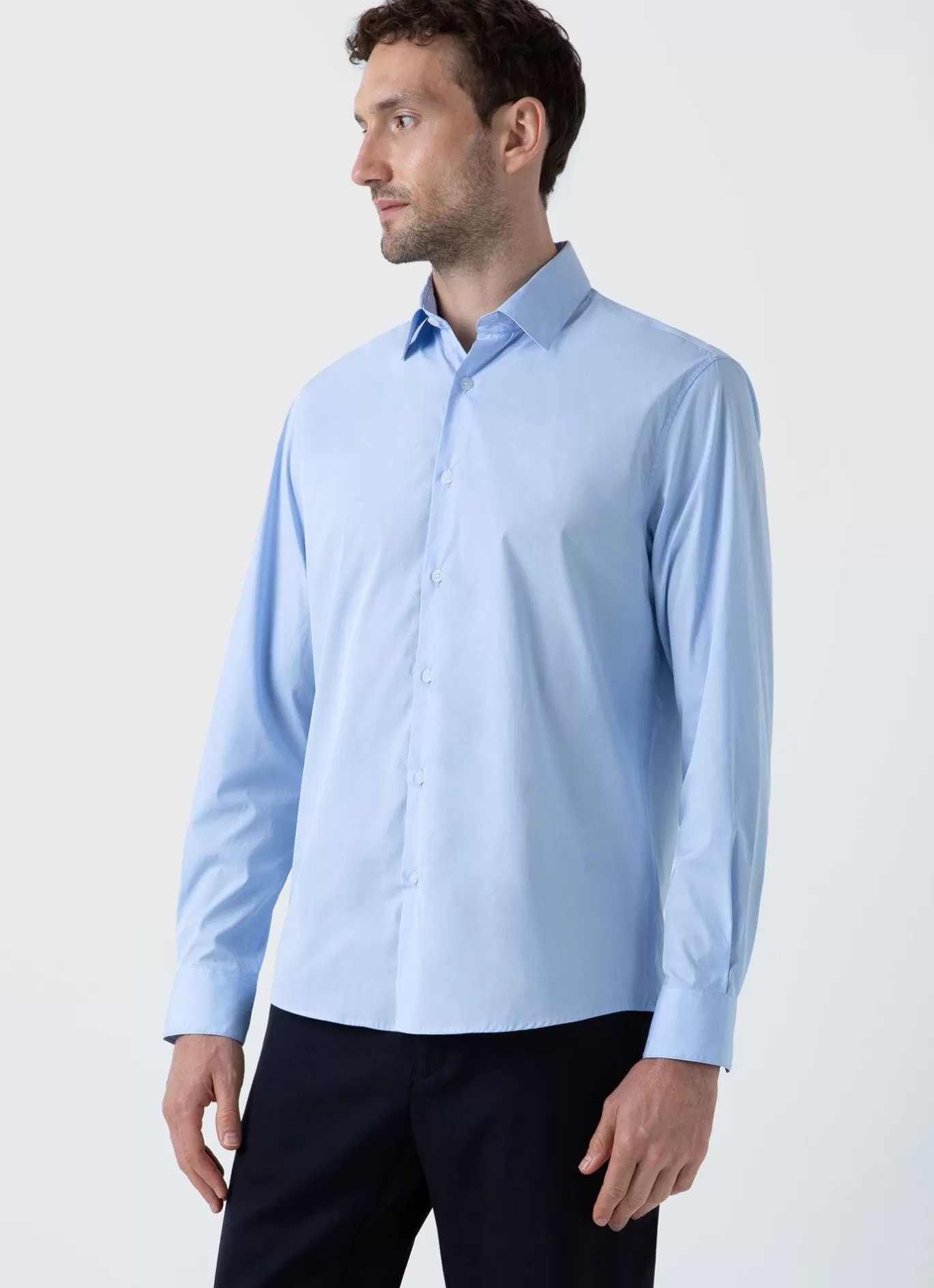 Clearance Cotton Stretch Shirt Men Shirts