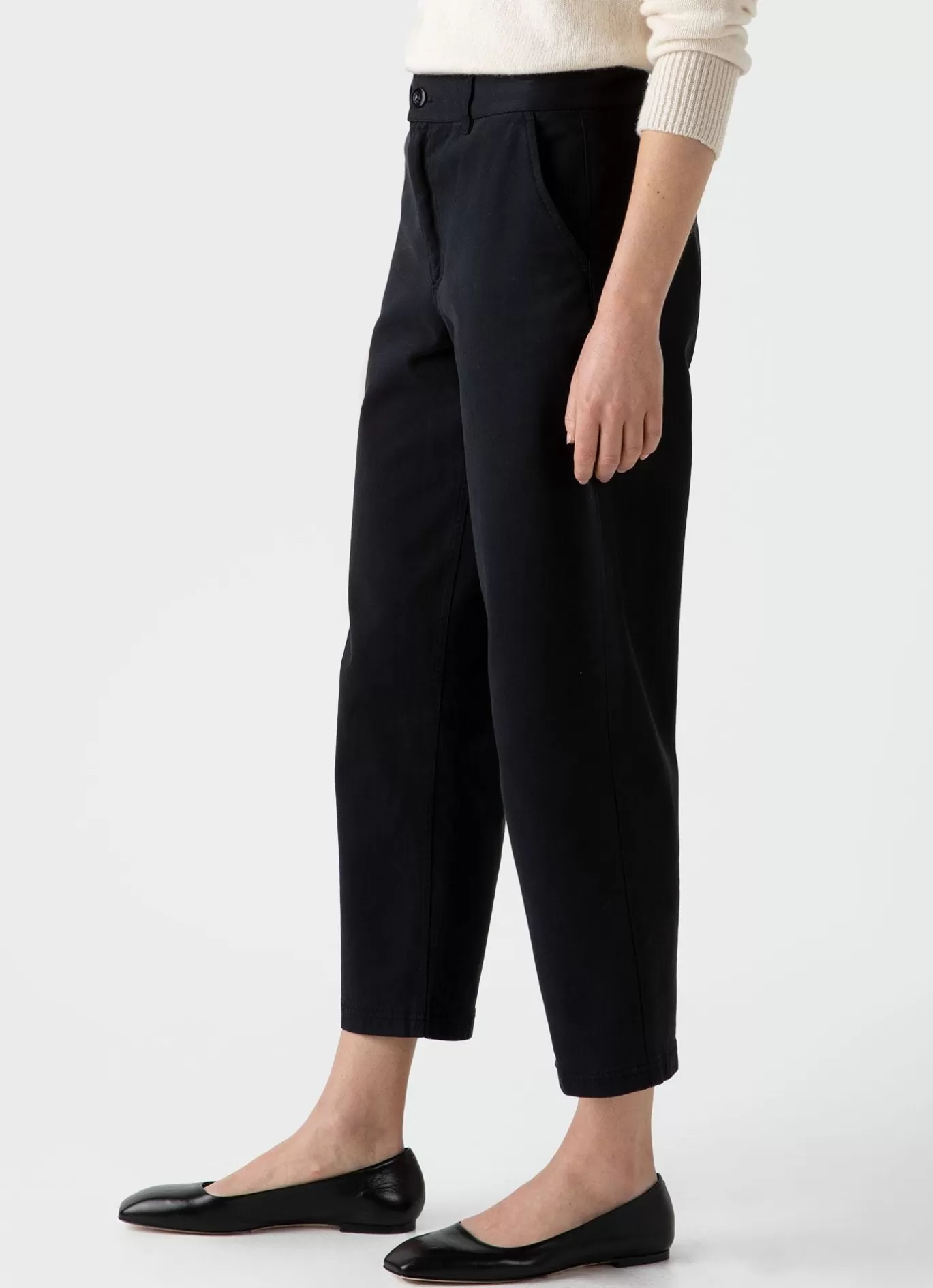 Shop Cotton Tapered Trouser Women Pants