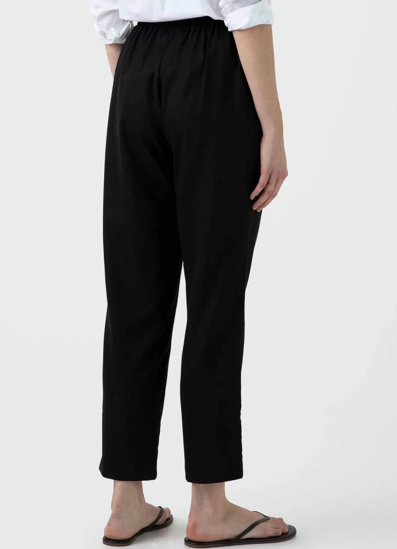 Outlet Drawstring Tapered Trouser Women Pants