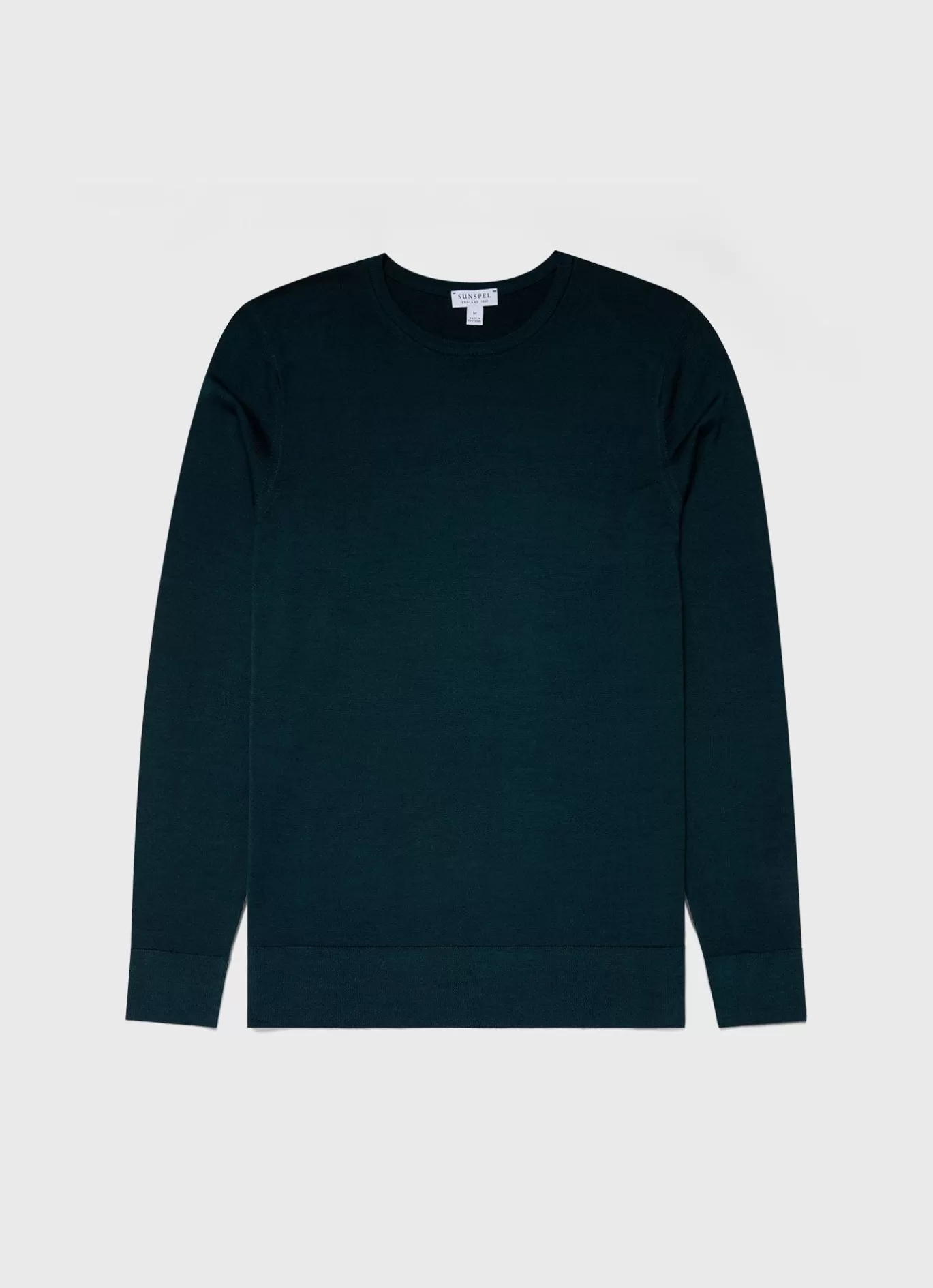 Flash Sale Extra Fine Merino Crew Neck Men Knitwear