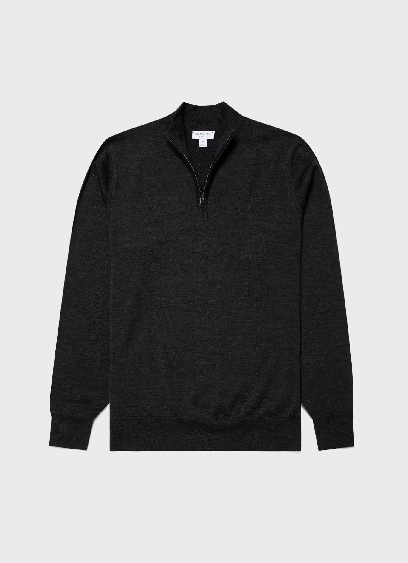 Online Extra Fine Merino Zip Neck Men Knitwear