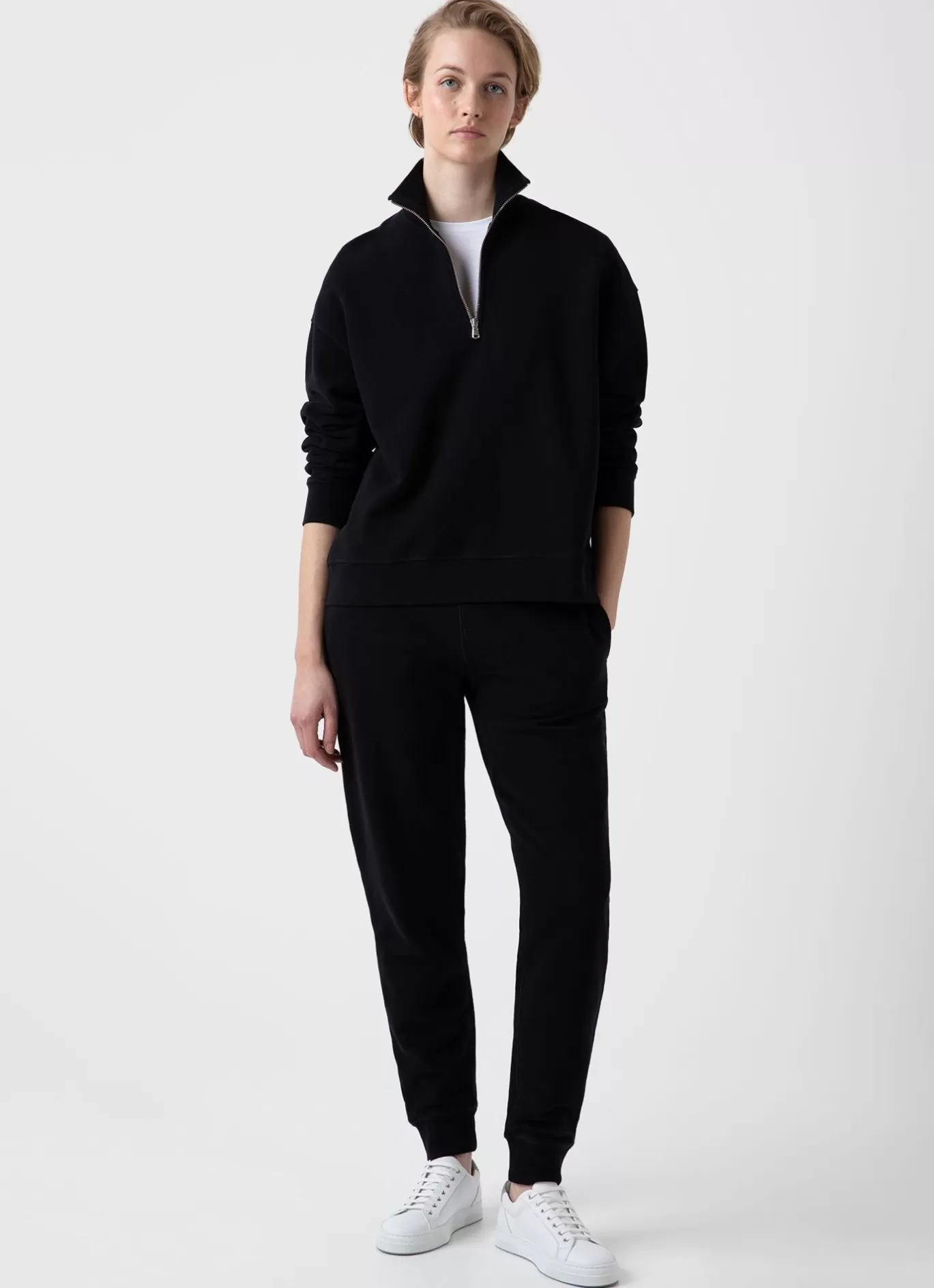 Discount Half Zip Loopback Sweatshirt Women Loungewear & Sleepwear