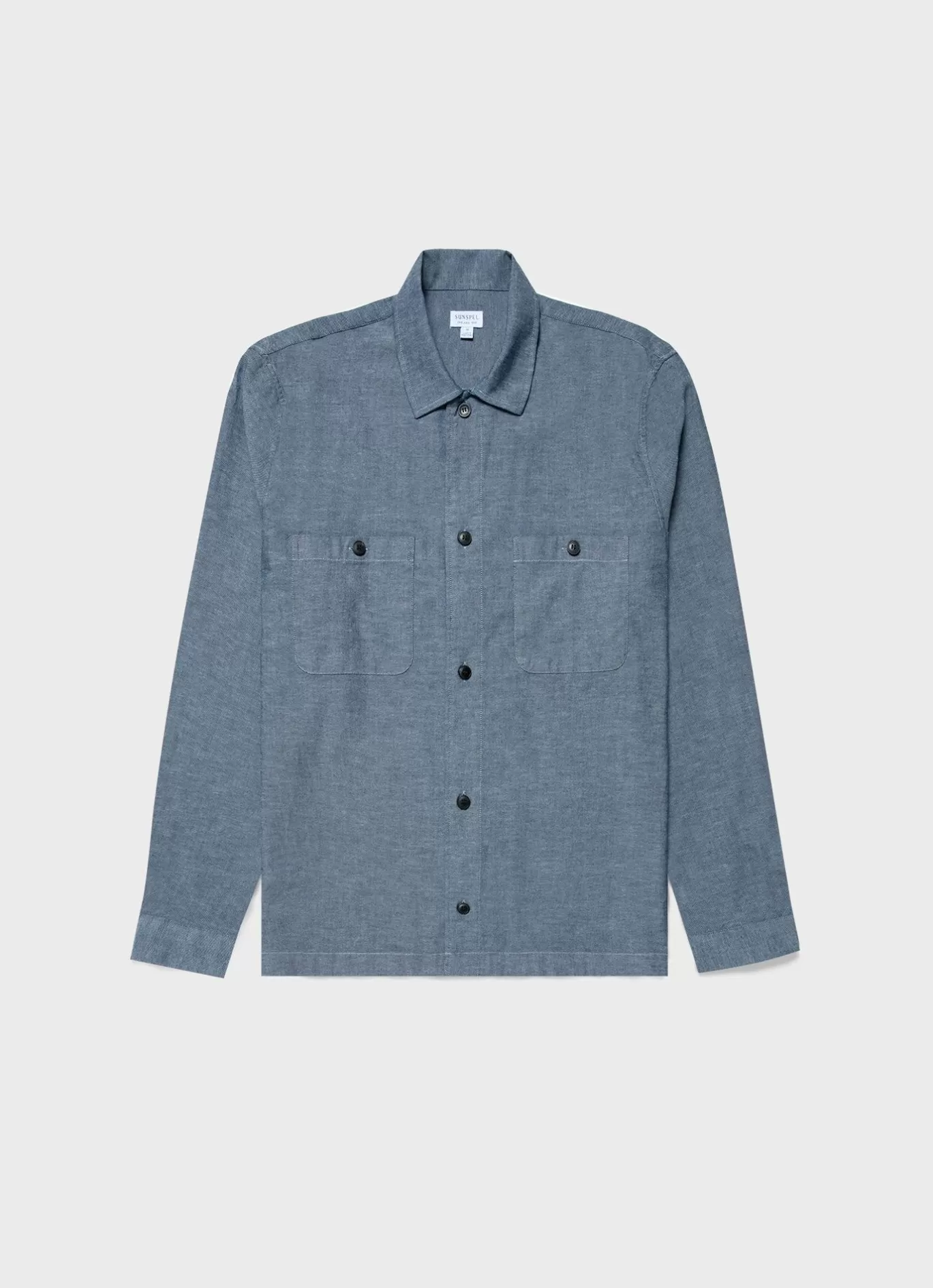 Store Japanese Chambray Overshirt Men Shirts