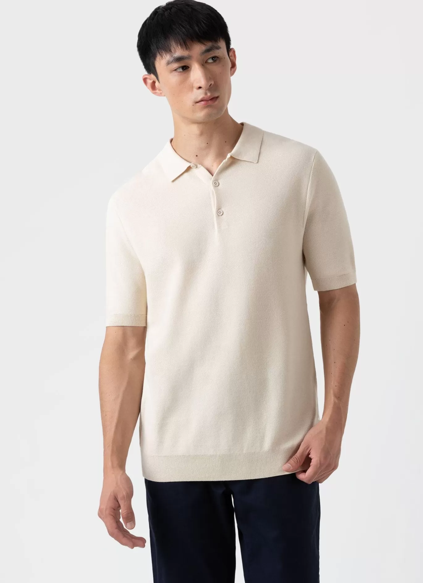 Discount Knit Polo Shirt Men Polo Shirts