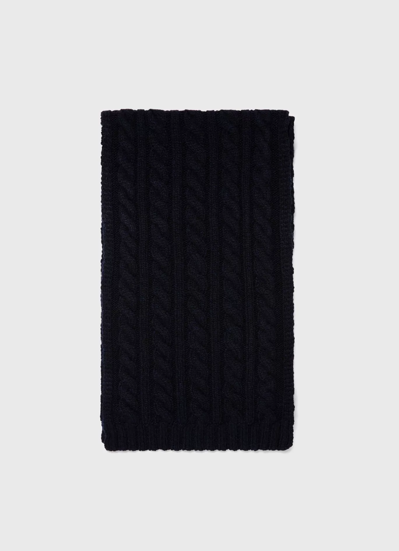 Store Lambswool Cable Scarf Men Hats, Scarves & Gloves