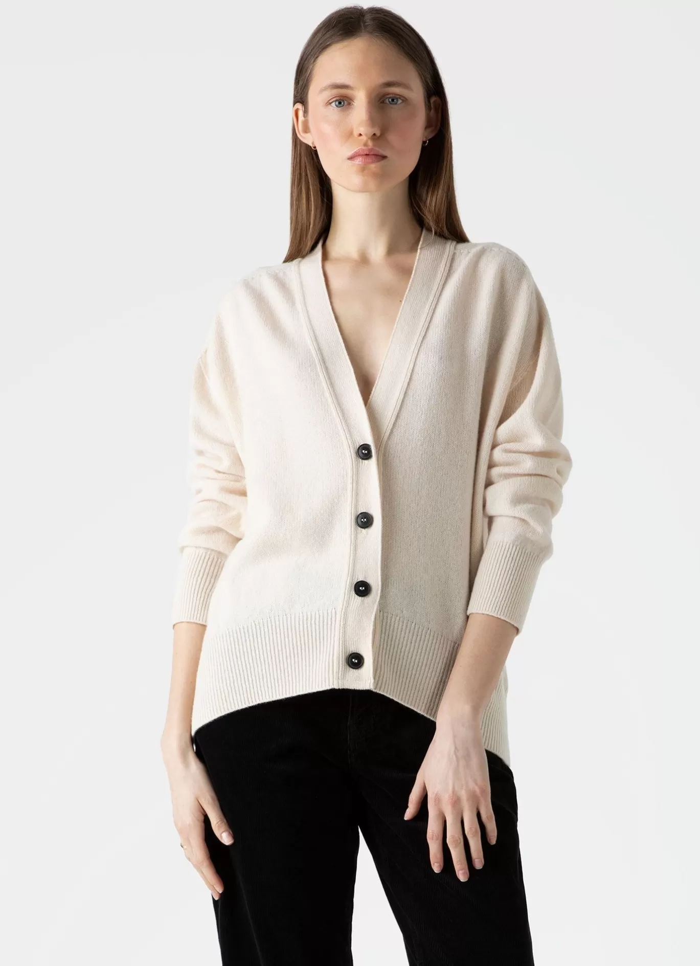 Clearance Lambswool Cardigan Women Knitwear