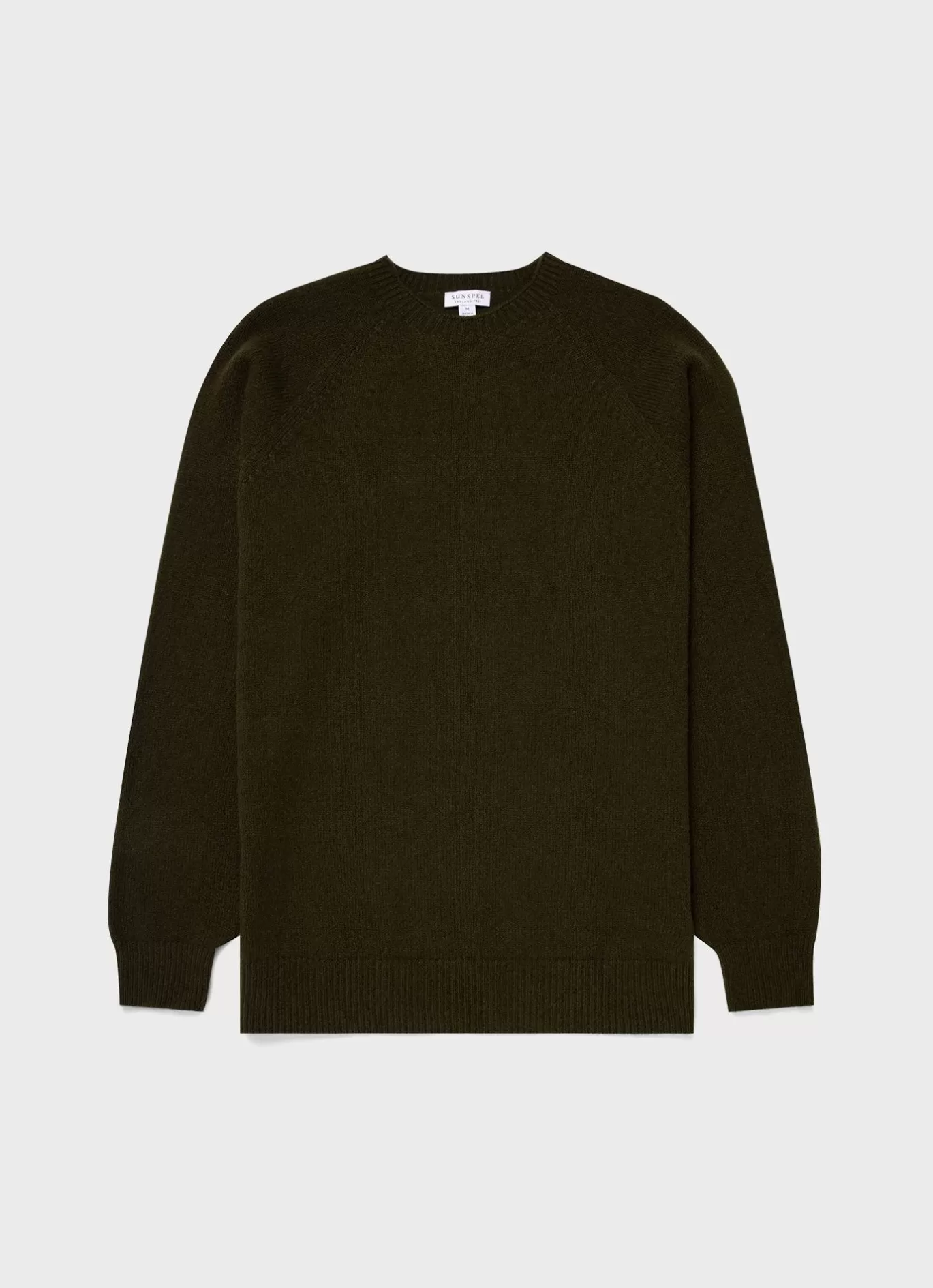 Shop Lambswool Crew Neck Jumper Men Knitwear