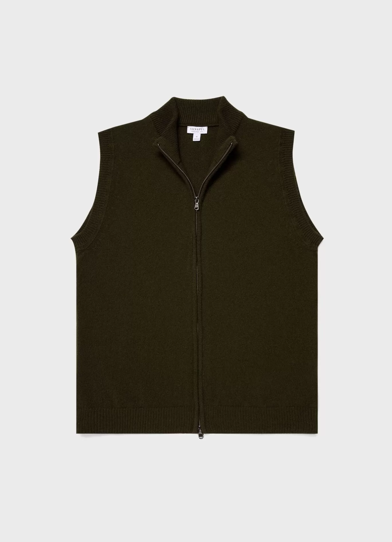 Fashion Lambswool Gilet Men Knitwear