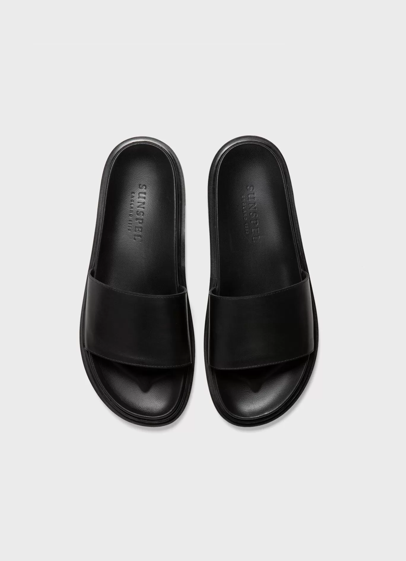 Discount Leather Slider Men Shoes