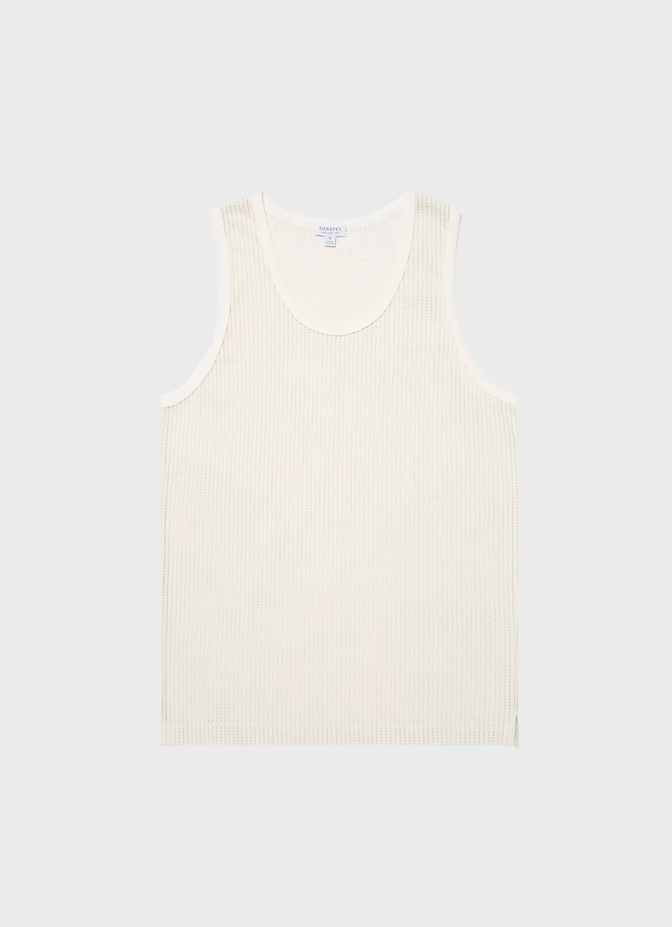 Best Sale Linear Mesh Tank Top Men T-Shirts