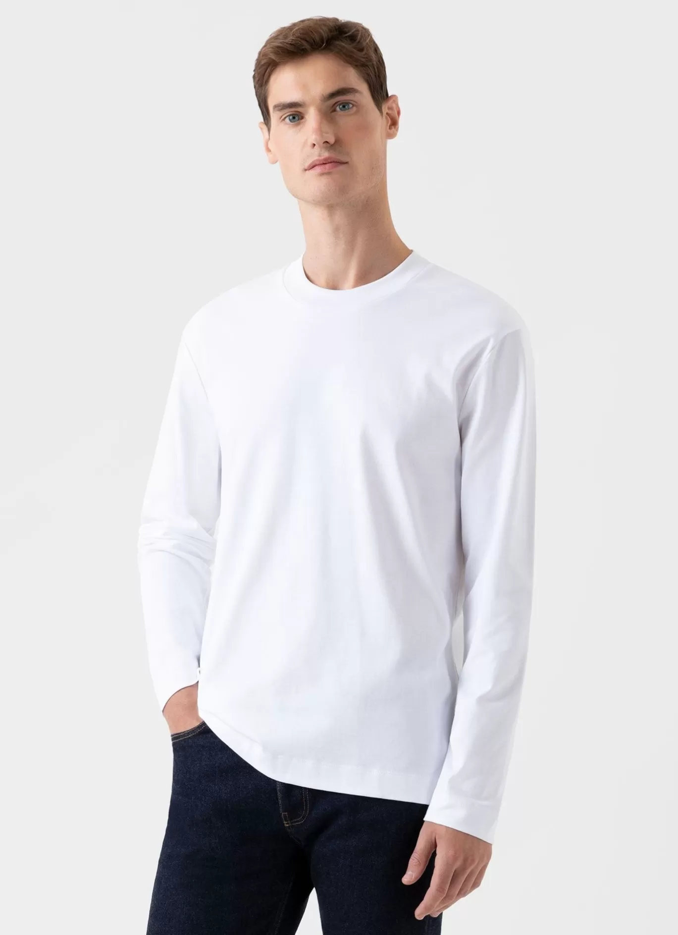 Discount Long Sleeve Heavyweight T Shirt Men T-Shirts