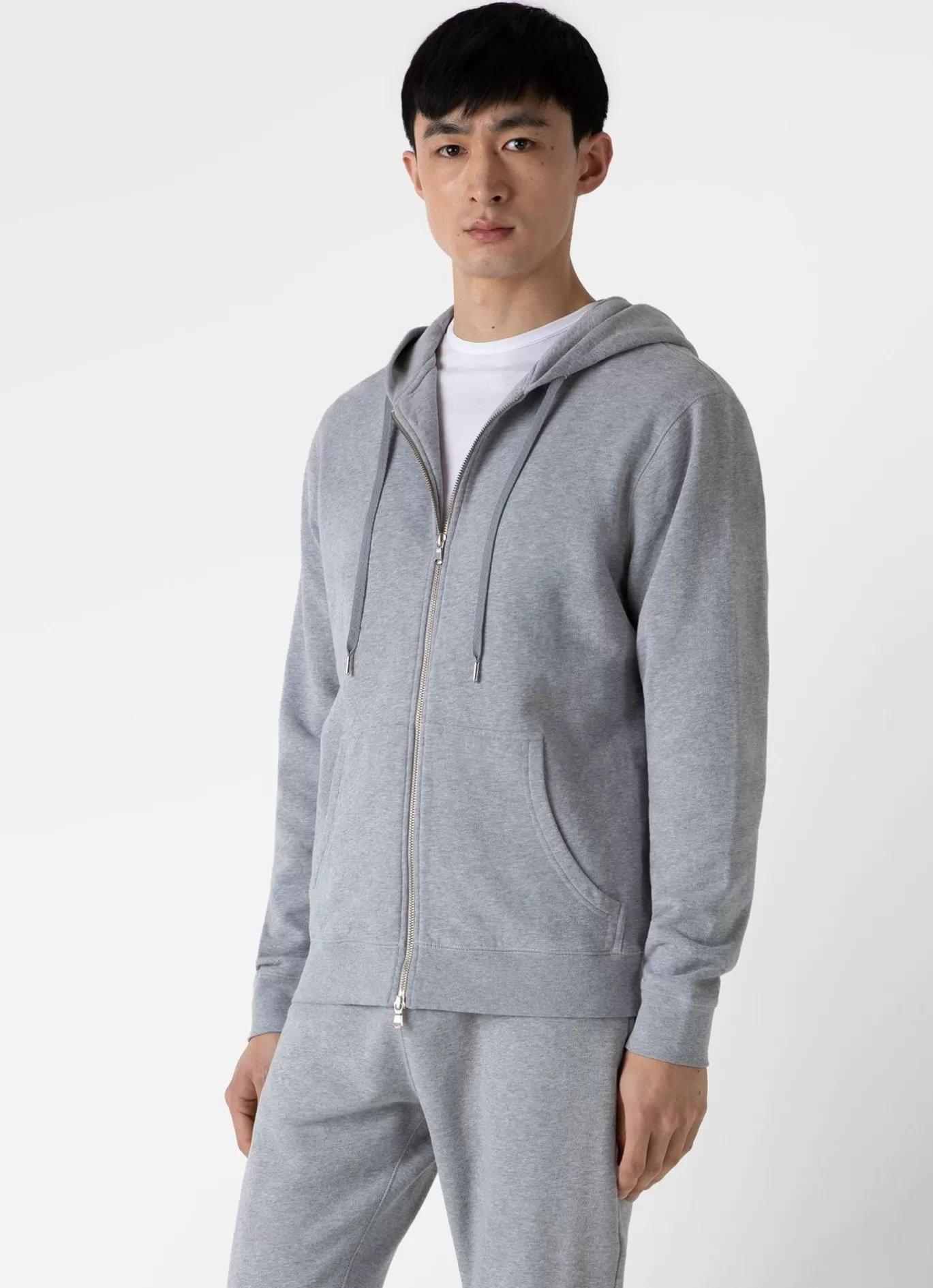 Clearance Loopback Zip Hoodie Men Sweatshirts & Sweatpants