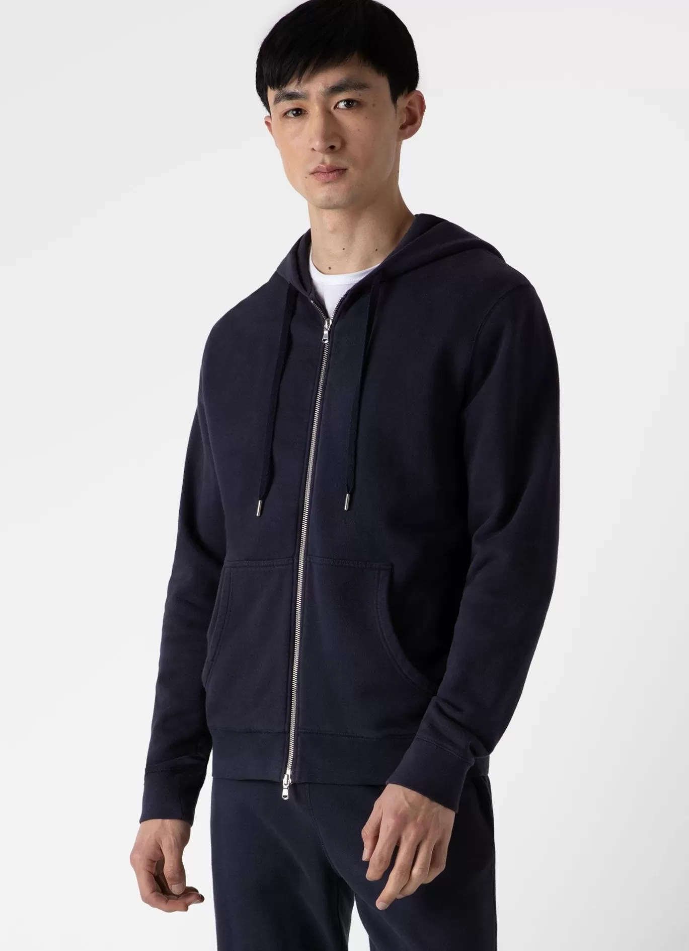 Clearance Loopback Zip Hoodie Men Sweatshirts & Sweatpants