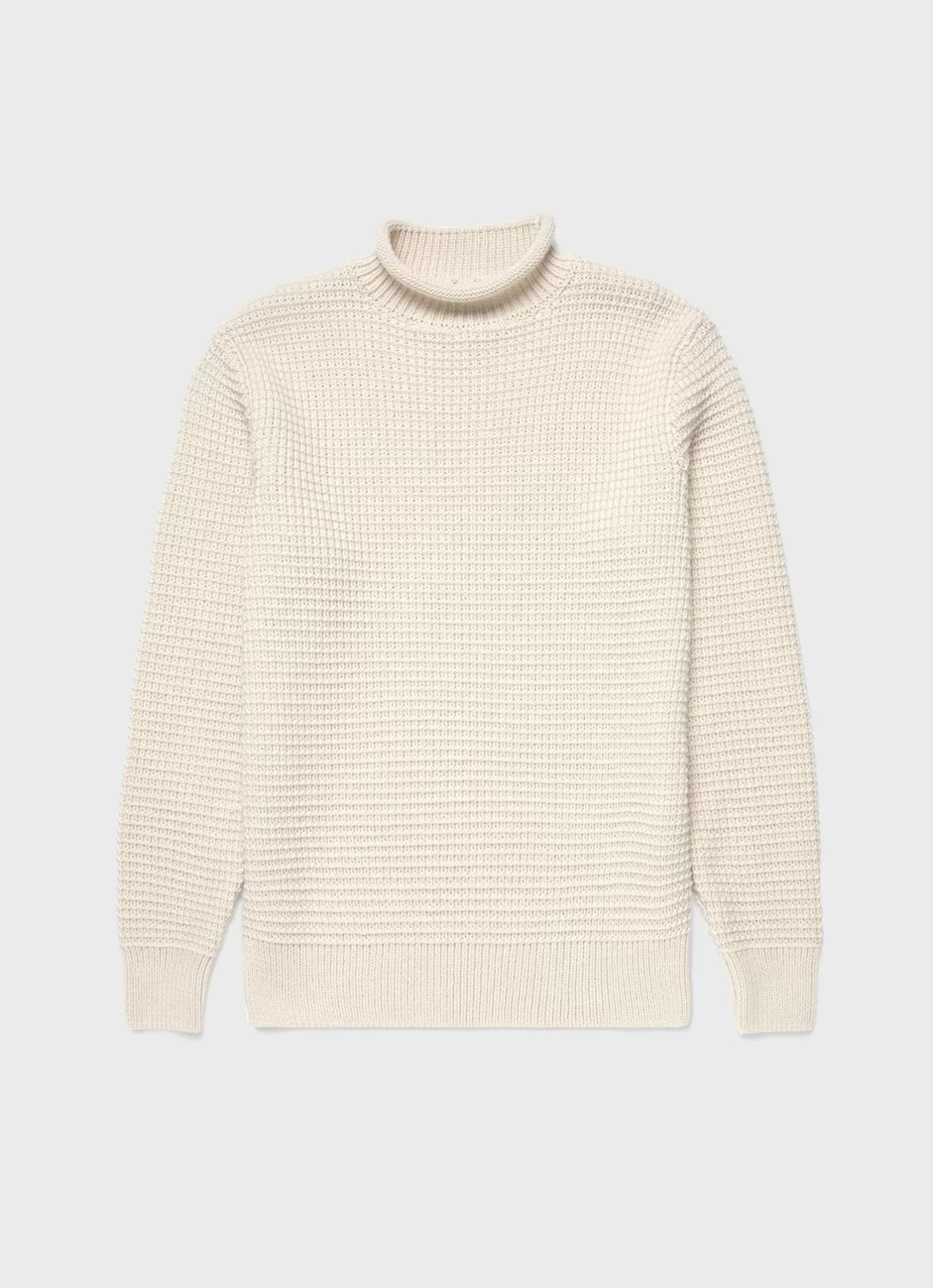 Discount Merino Fisherman Jumper Men Knitwear