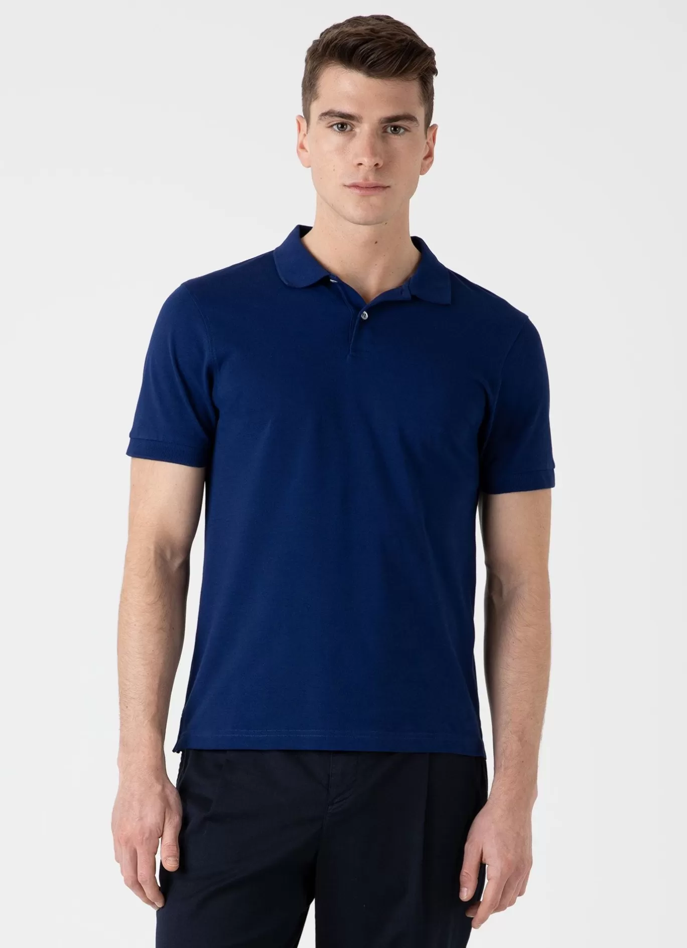 Flash Sale Pique Polo Shirt Men Polo Shirts