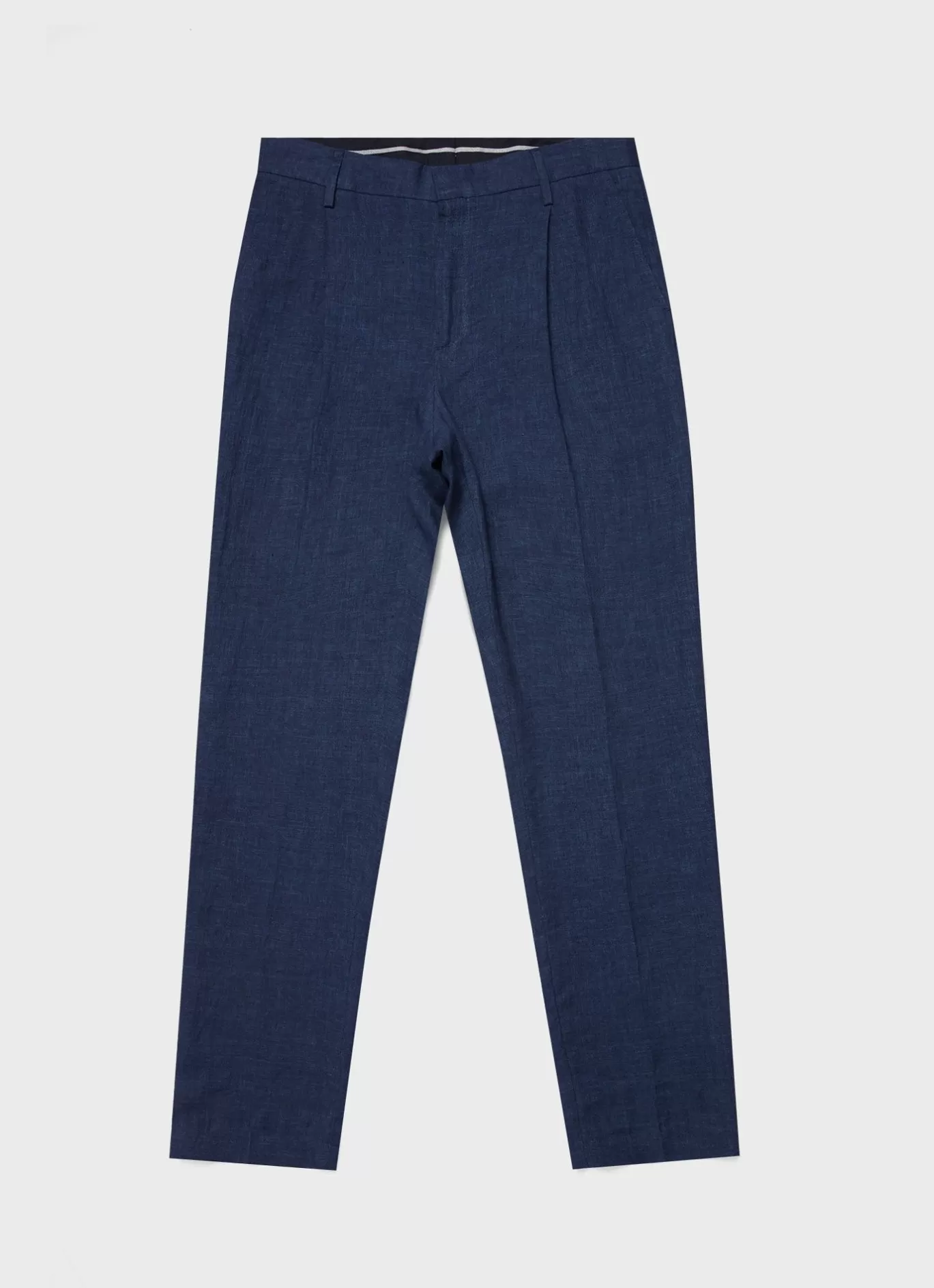 New Pleated Linen Trouser Men Pants