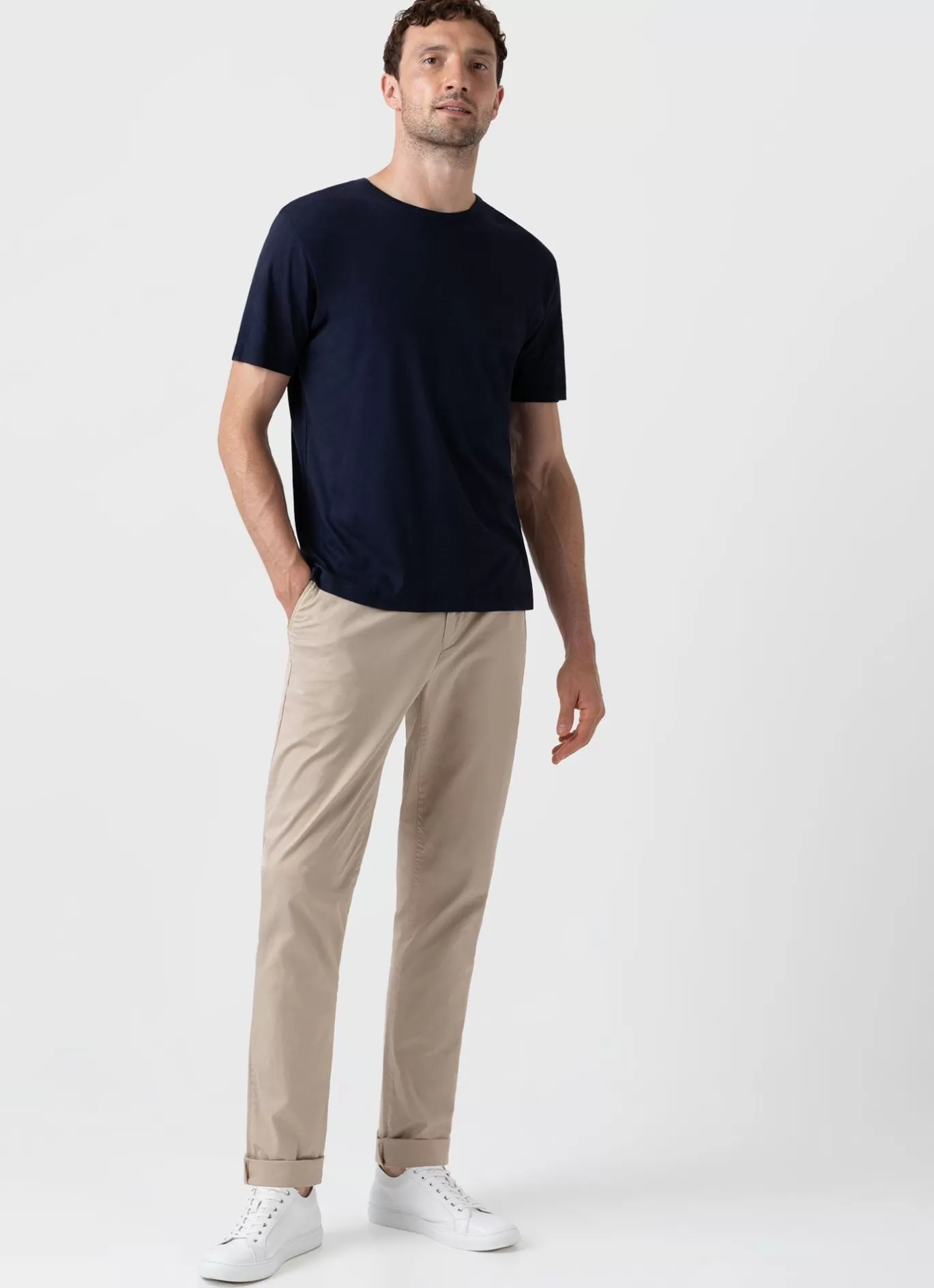 Online Regular Fit Stretch Chino Men Pants