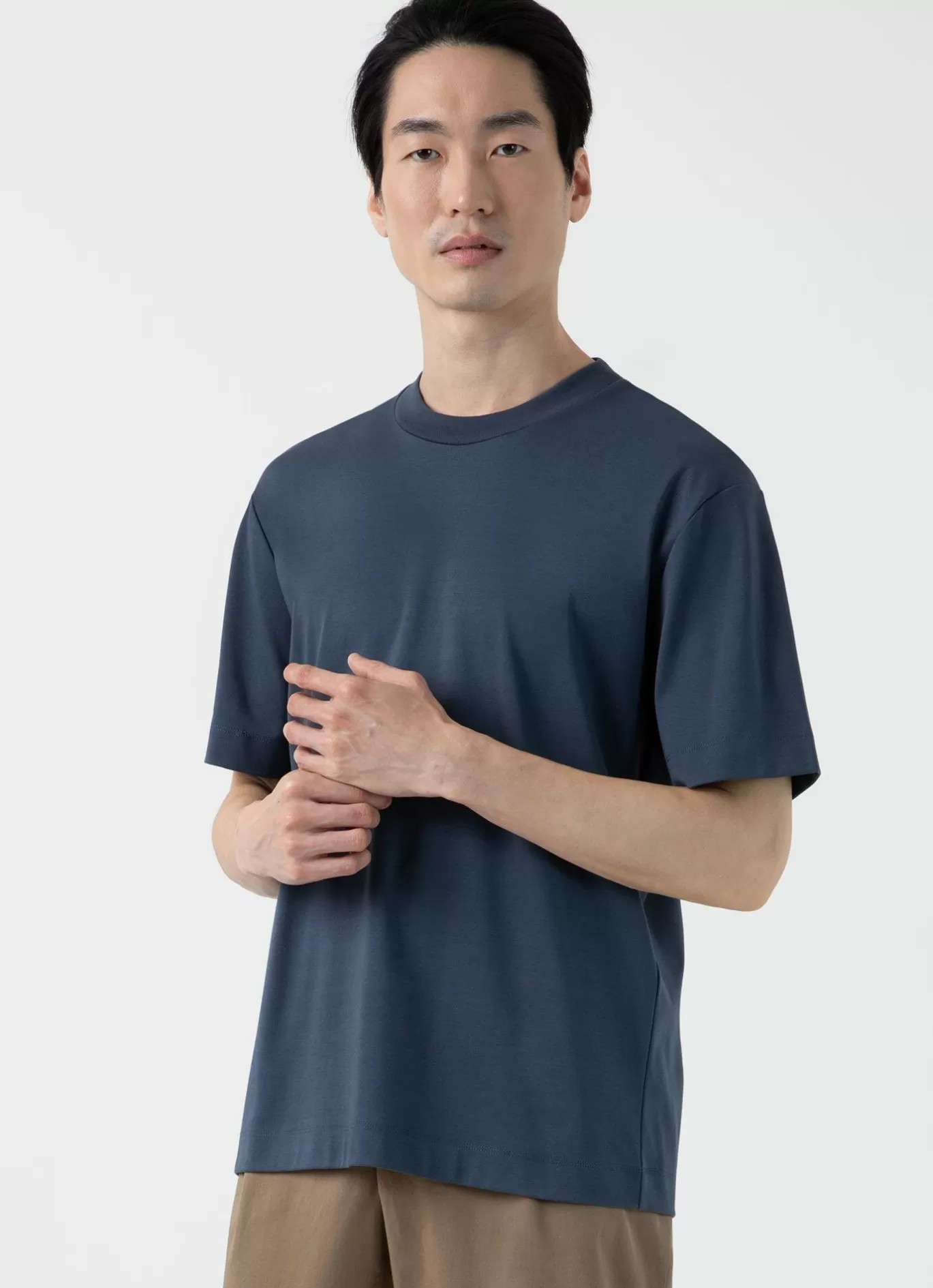 Outlet Relaxed Fit Heavyweight T Shirt Men T-Shirts