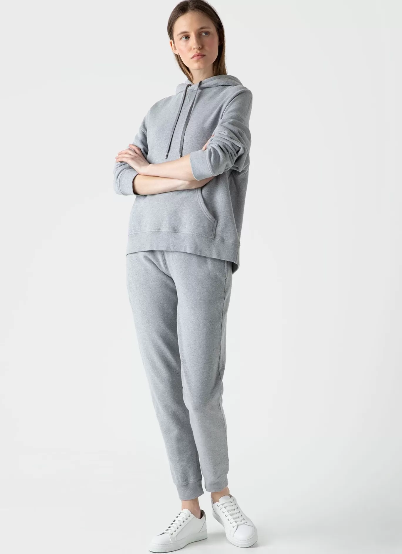 New Relaxed Loopback Hoodie Women Loungewear & Sleepwear