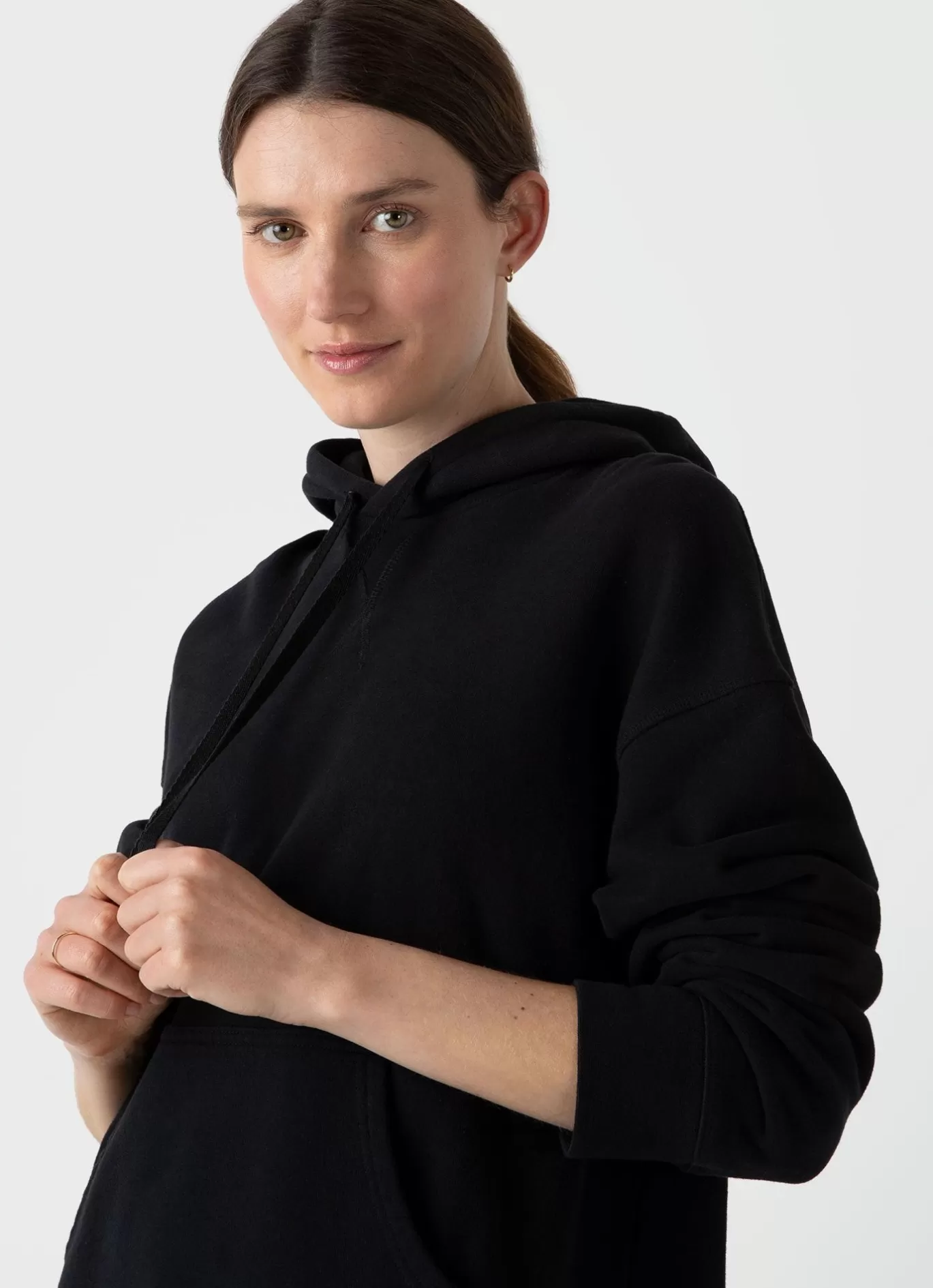 Store Relaxed Loopback Hoodie Women Loungewear & Sleepwear