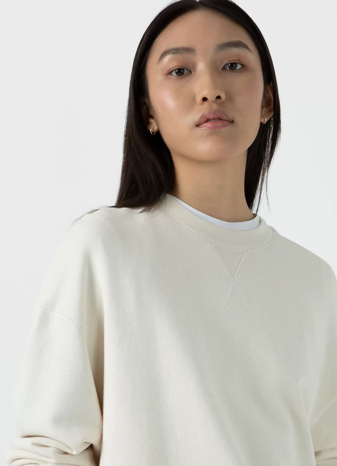 Sale Relaxed Loopback Sweatshirt Women Loungewear & Sleepwear