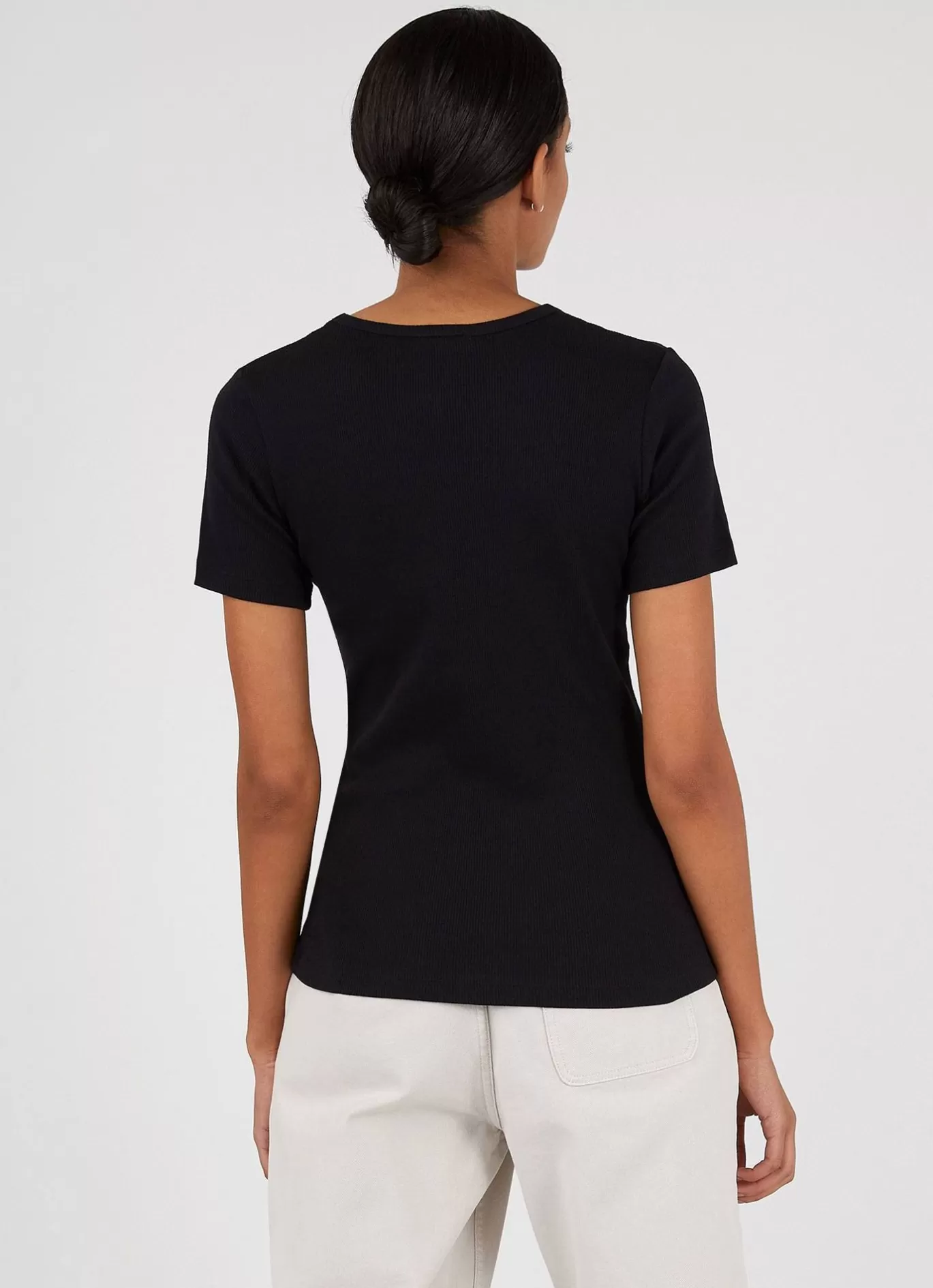 Outlet Rib T Shirt Women T-Shirts & Tops