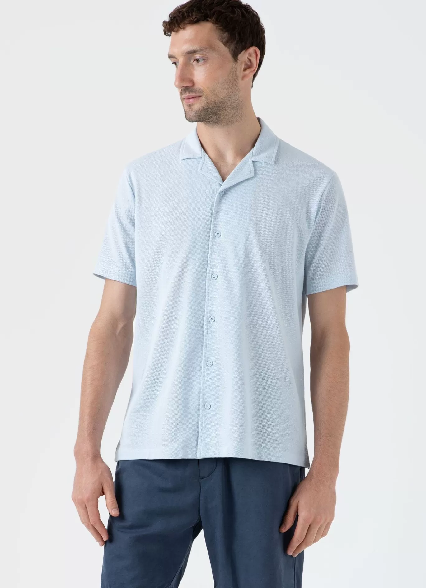 Outlet Riviera Camp Collar Shirt Men Shirts