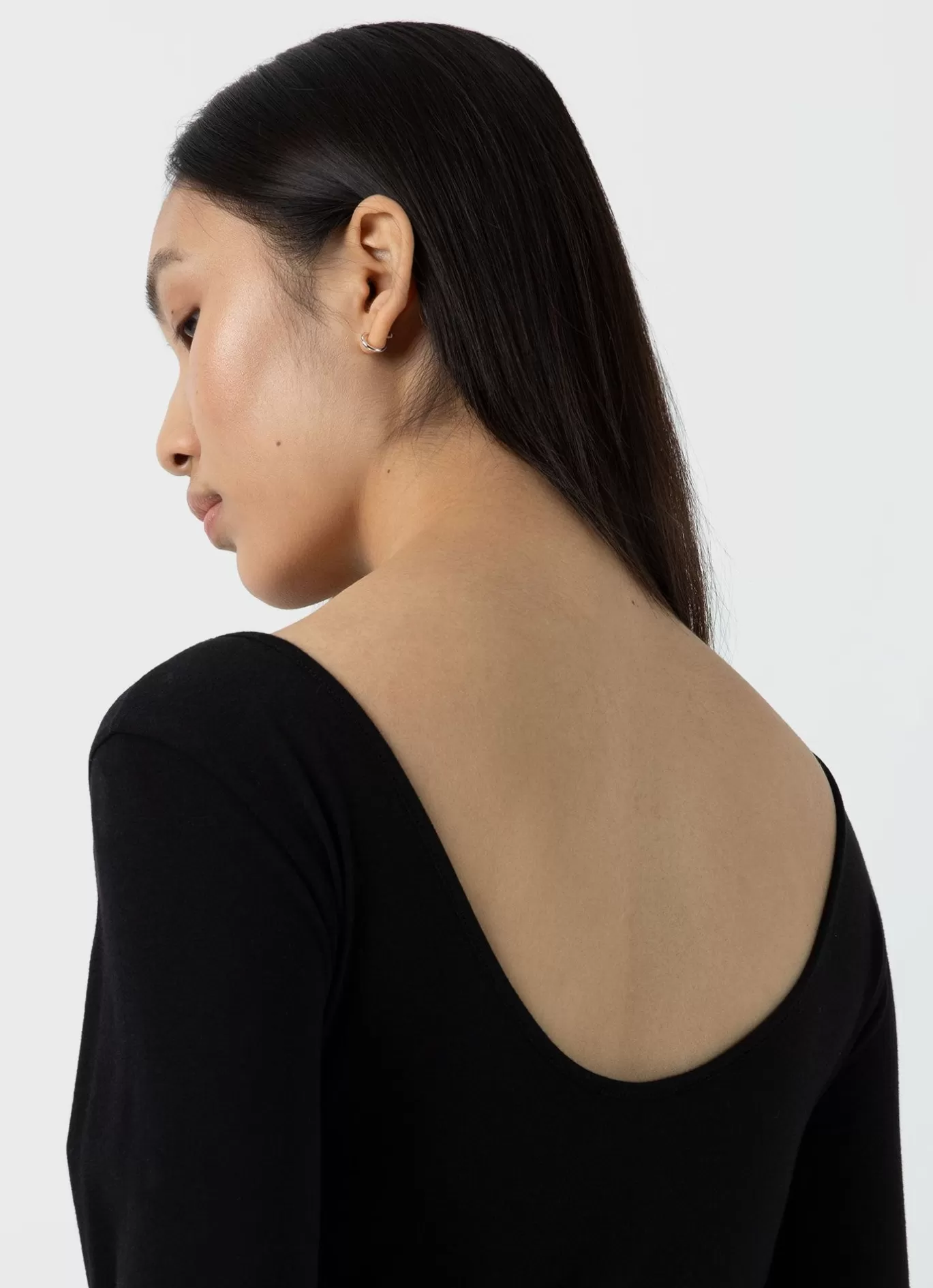 Flash Sale Scoop Back Top Women T-Shirts & Tops