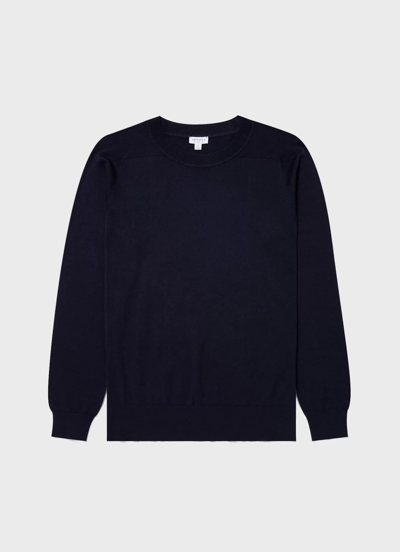 New Sea Island Cashmere Crew Neck Jumper Men Knitwear