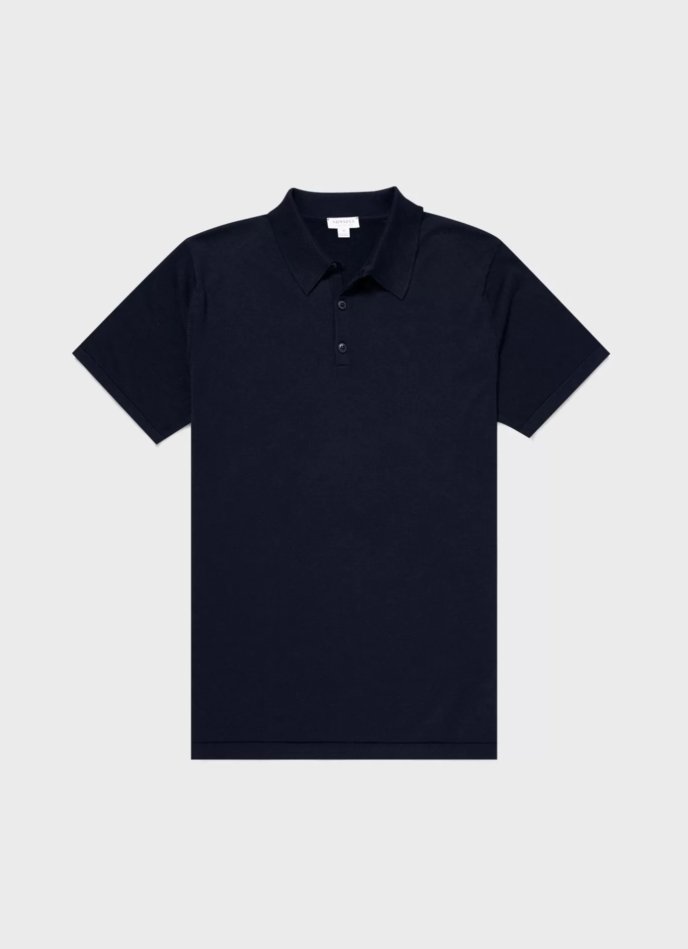 Store Sea Island Cotton Polo Shirt Men Knitwear