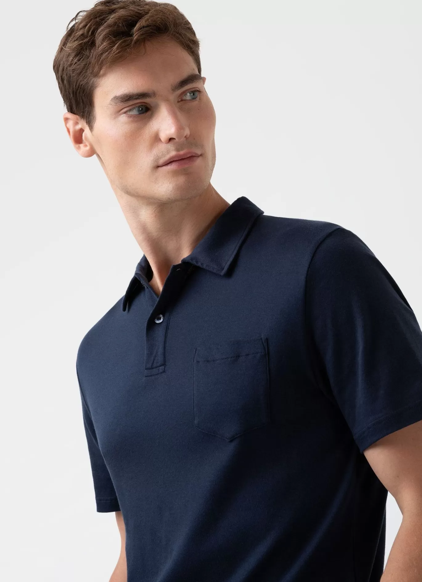 Flash Sale Sea Island Cotton Riviera Polo Shirt Men Polo Shirts