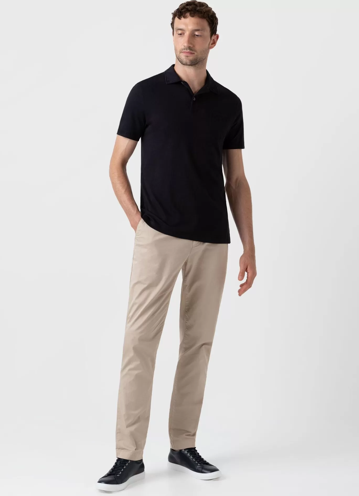 Shop Sea Island Cotton Riviera Polo Shirt Men Polo Shirts