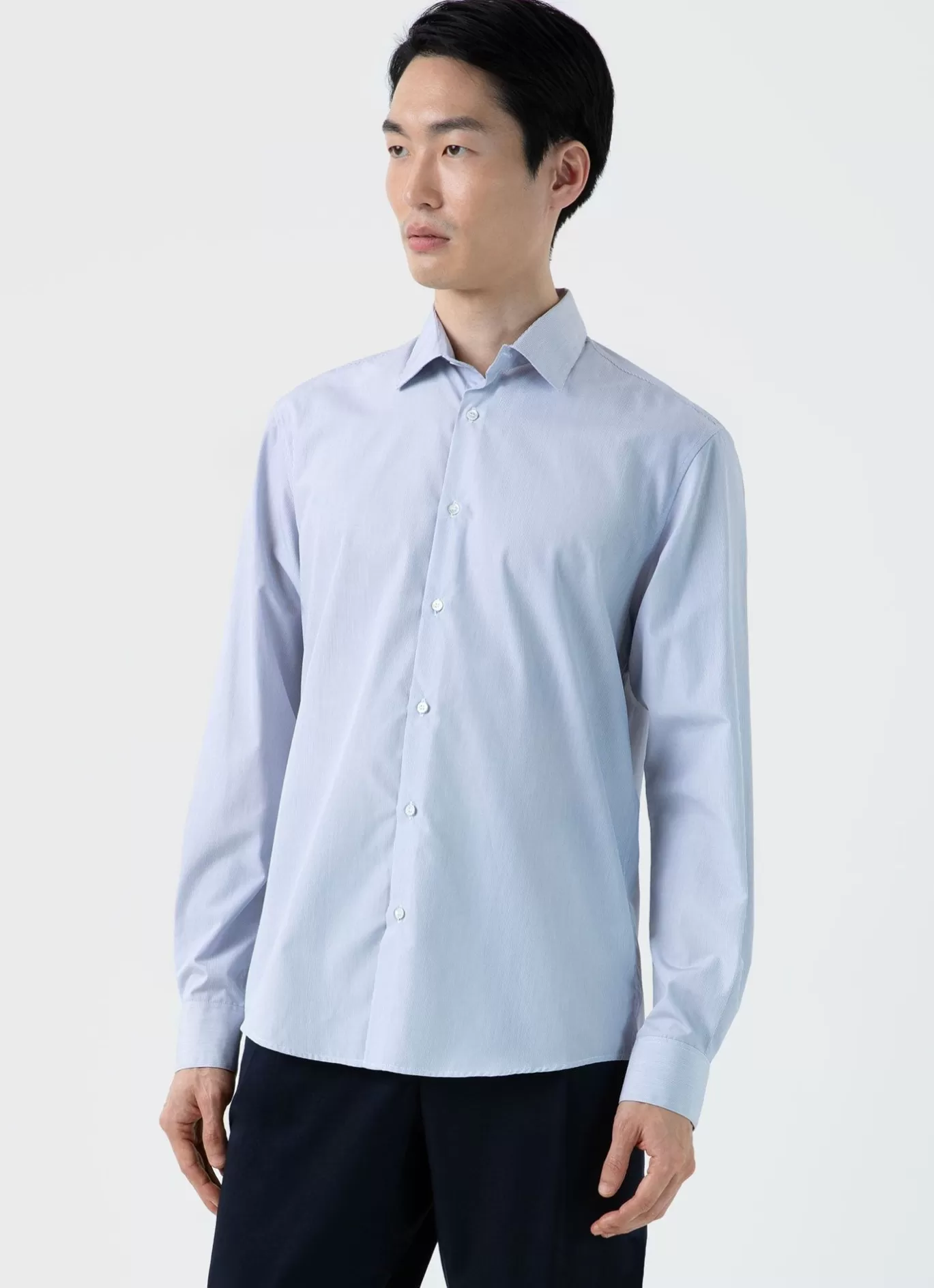 New Sea Island Cotton Shirt Men Shirts