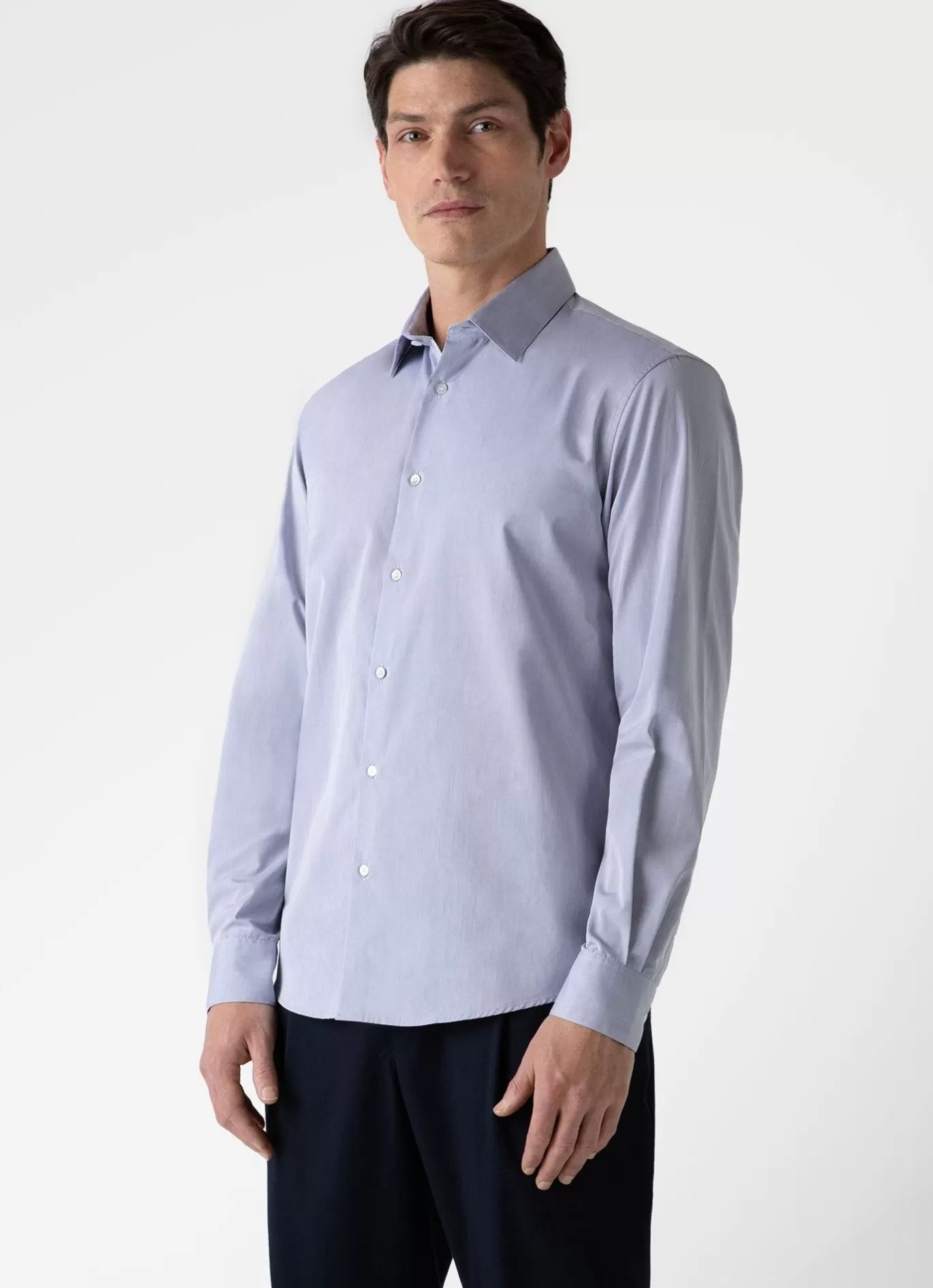 New Sea Island Cotton Shirt Men Shirts