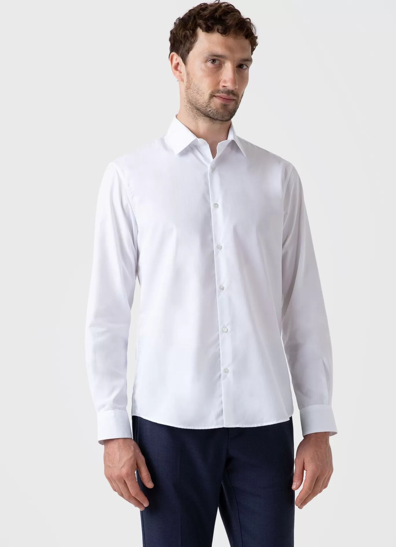 Discount Sea Island Cotton Shirt Men Shirts