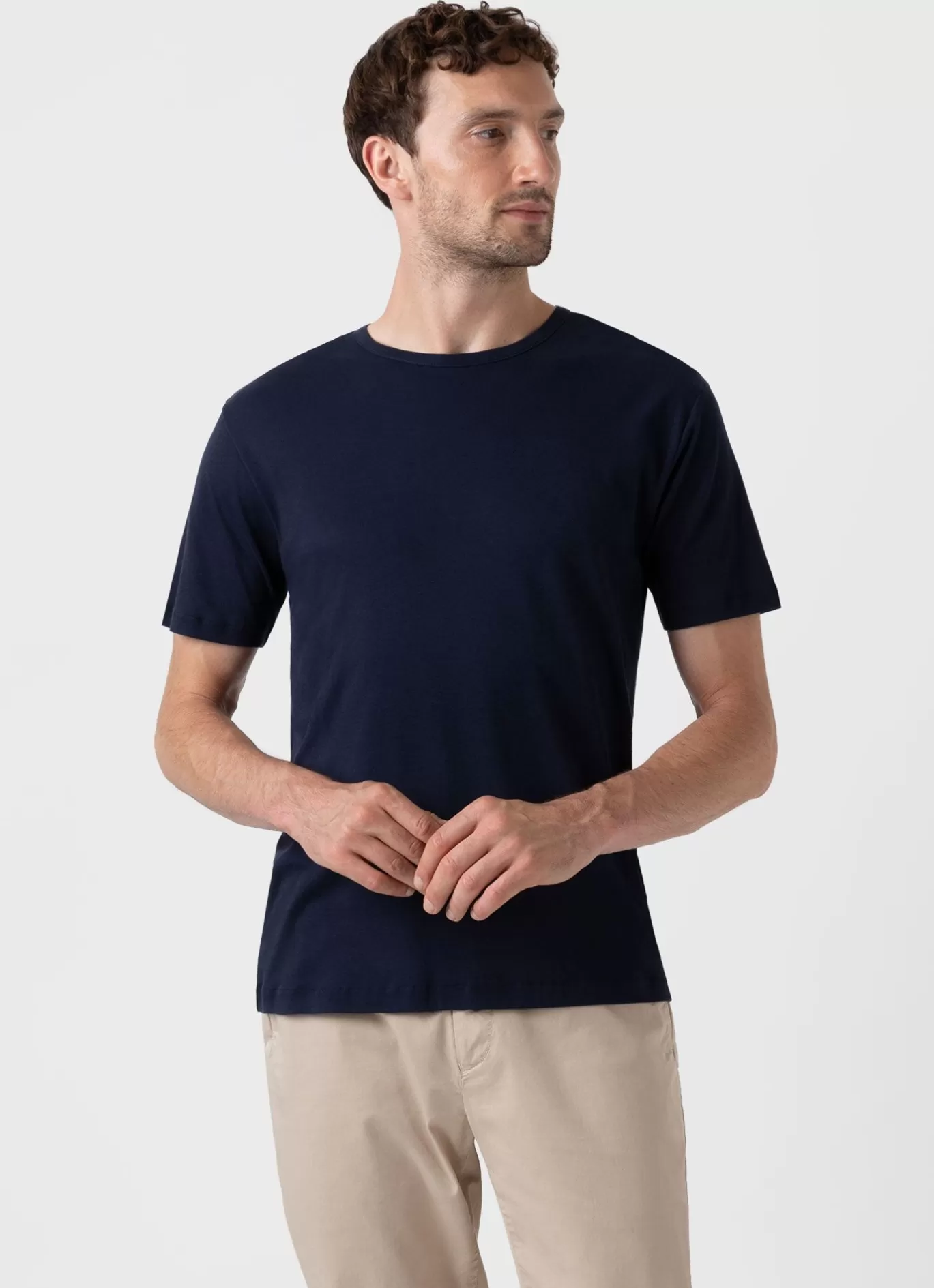 Sale Sea Island Cotton T Shirt Men T-Shirts