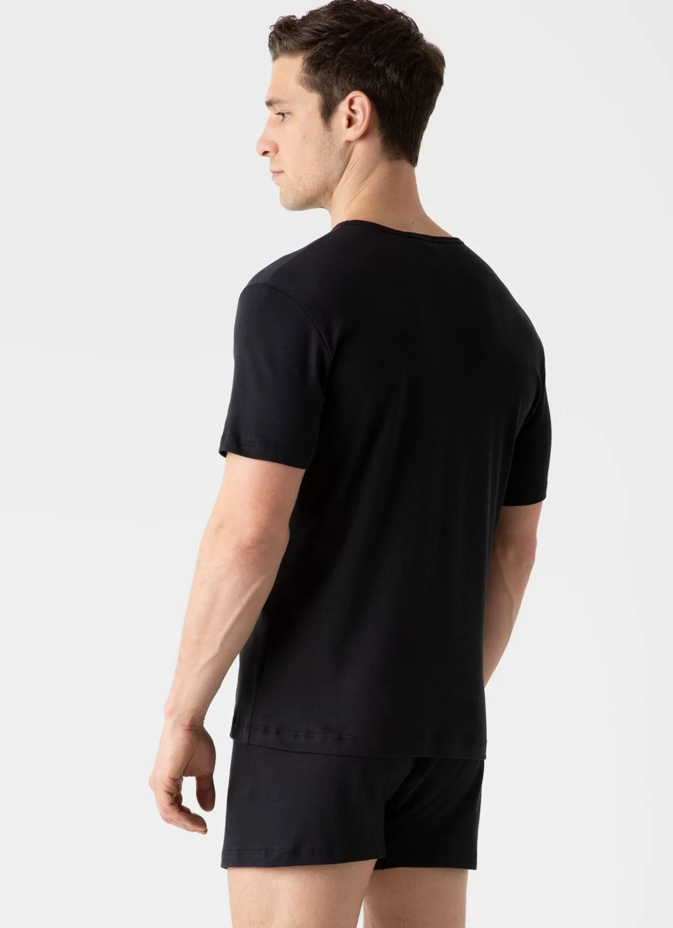 Shop Sea Island Cotton Underwear T Shirt Men Underwear Tops