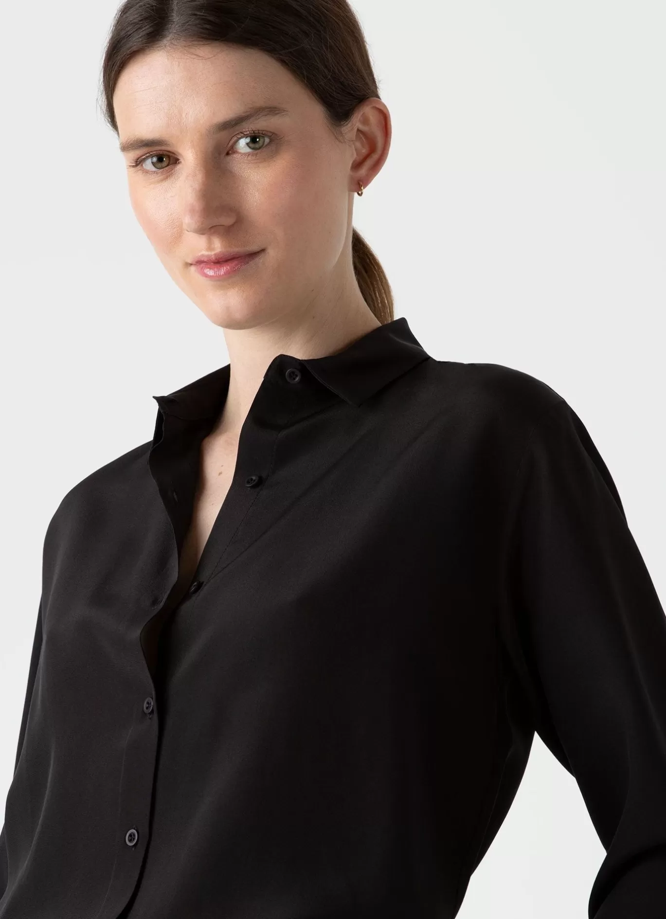 New Silk Shirt Women Shirts & Blouses