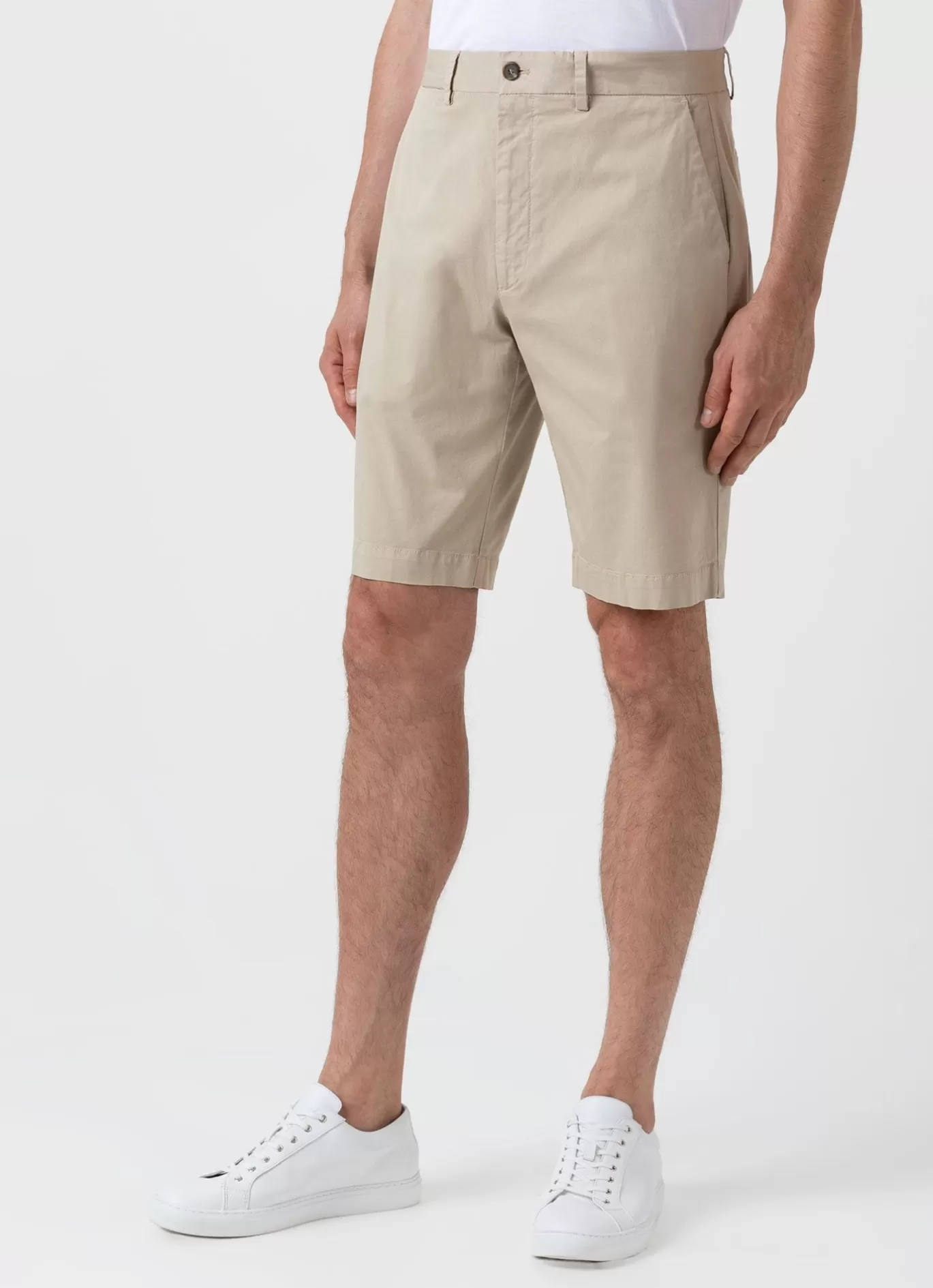 Cheap Stretch Cotton Twill Chino Shorts Men Shorts